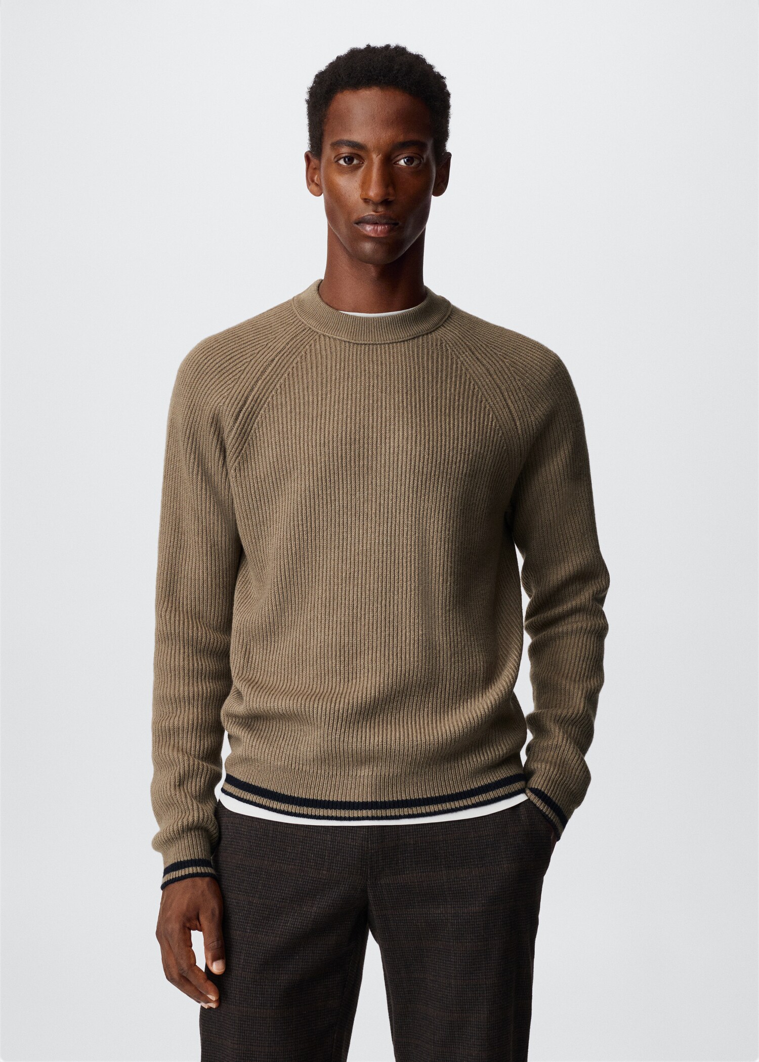 Retro wool sweater - Medium plane