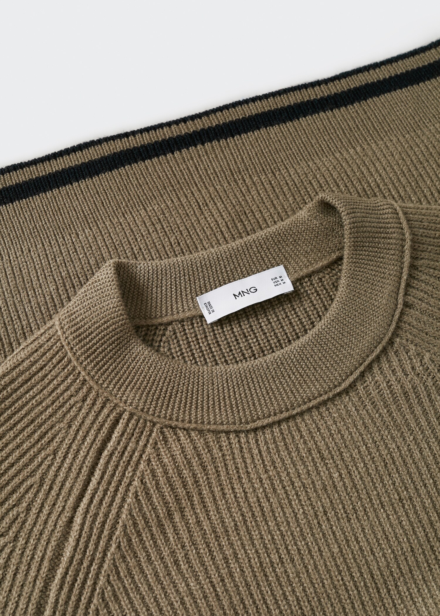 Retro wool sweater - Details of the article 8