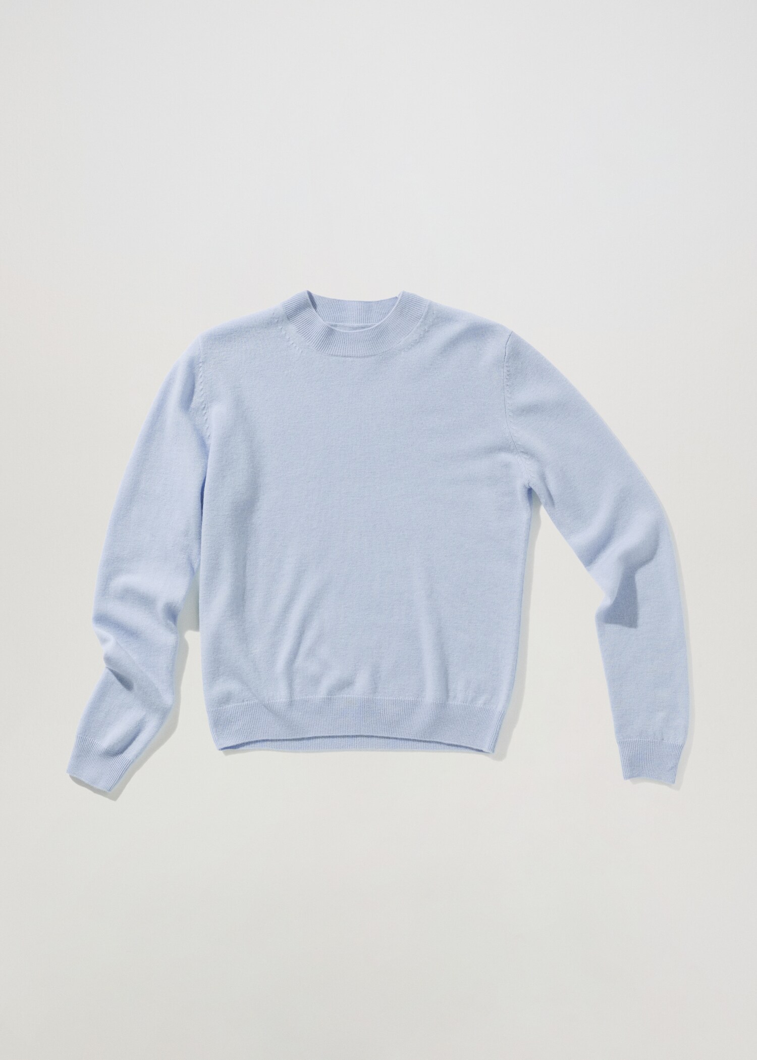 High collar wool sweater - Article without model