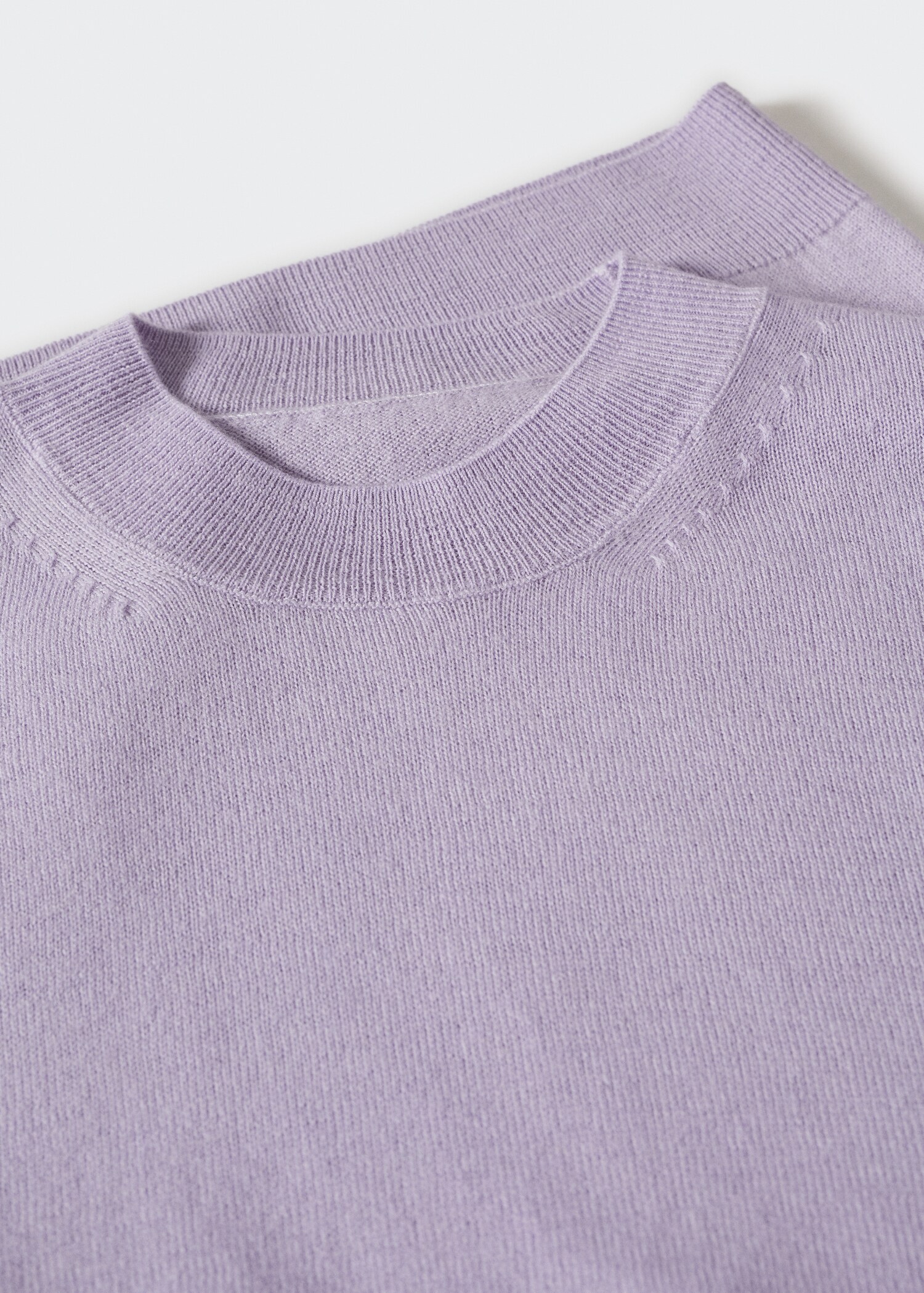 High collar wool sweater - Details of the article 8