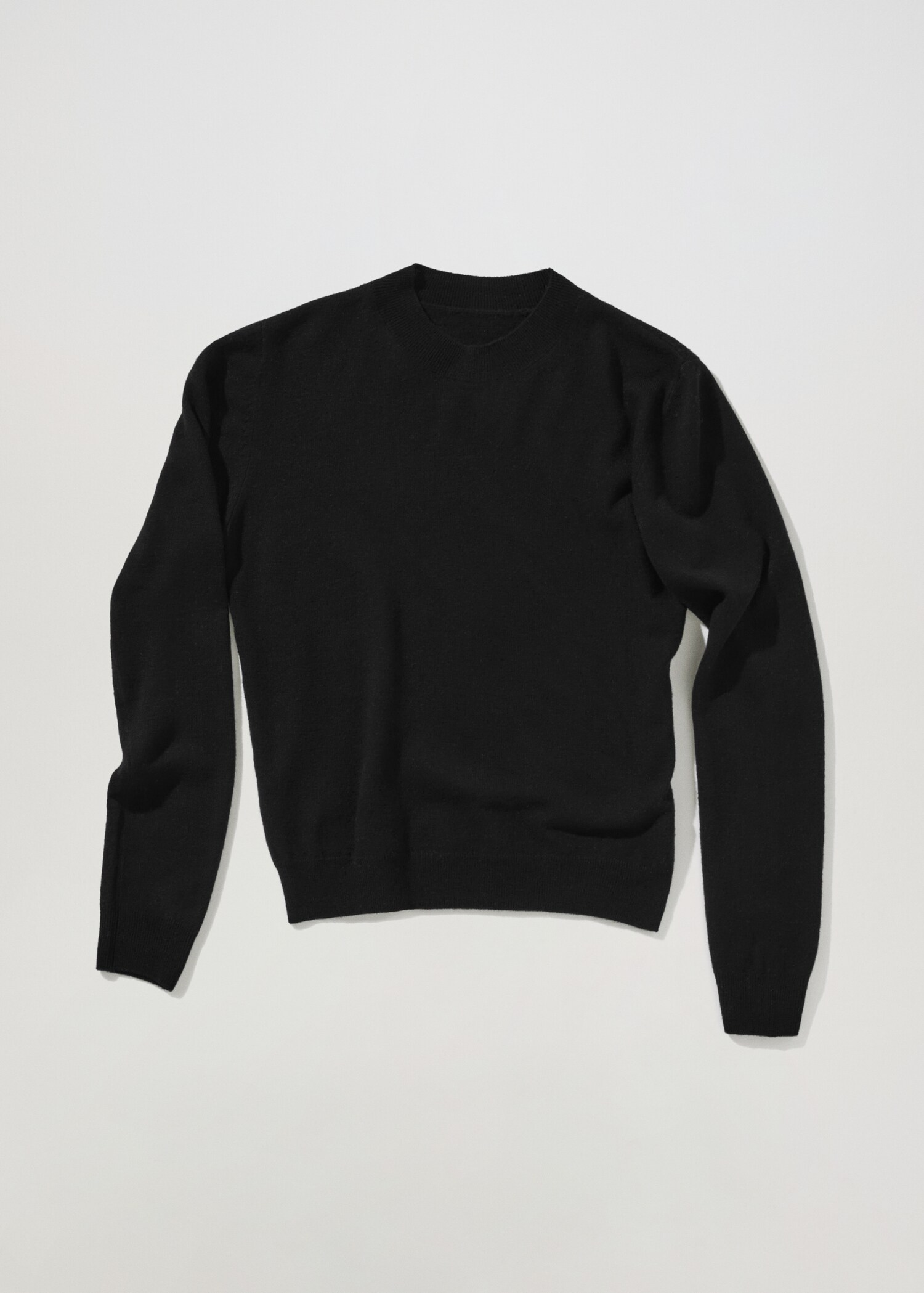 High collar wool sweater - Article without model
