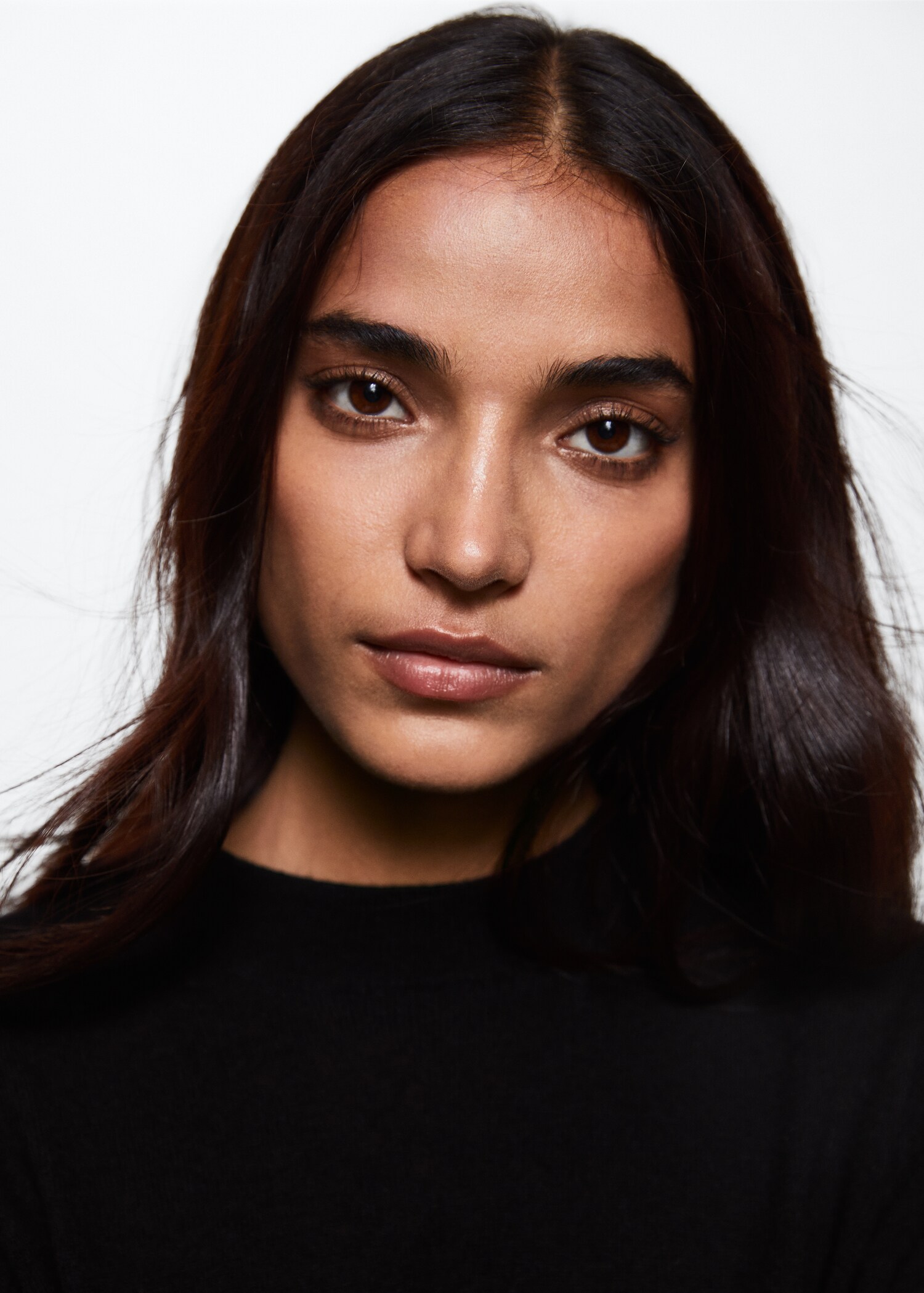 High collar wool sweater - Details of the article 2