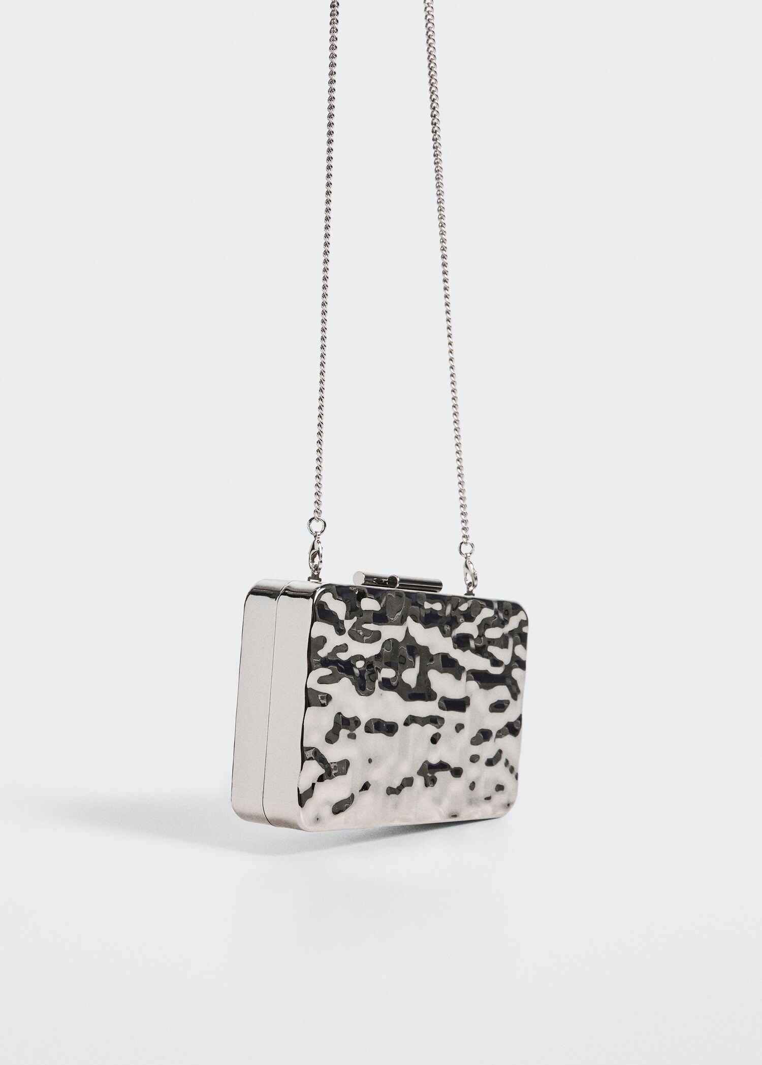 Metallic clutch bag - Medium plane