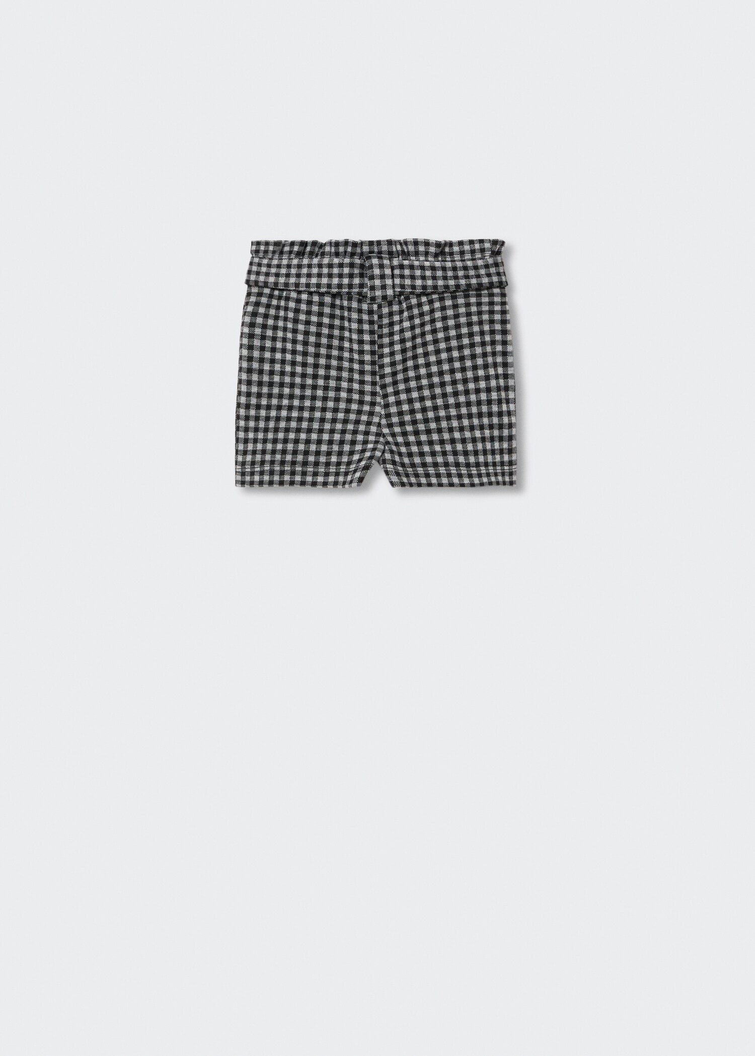Shorts mit Vichy-Karomuster - Rückseite des Artikels