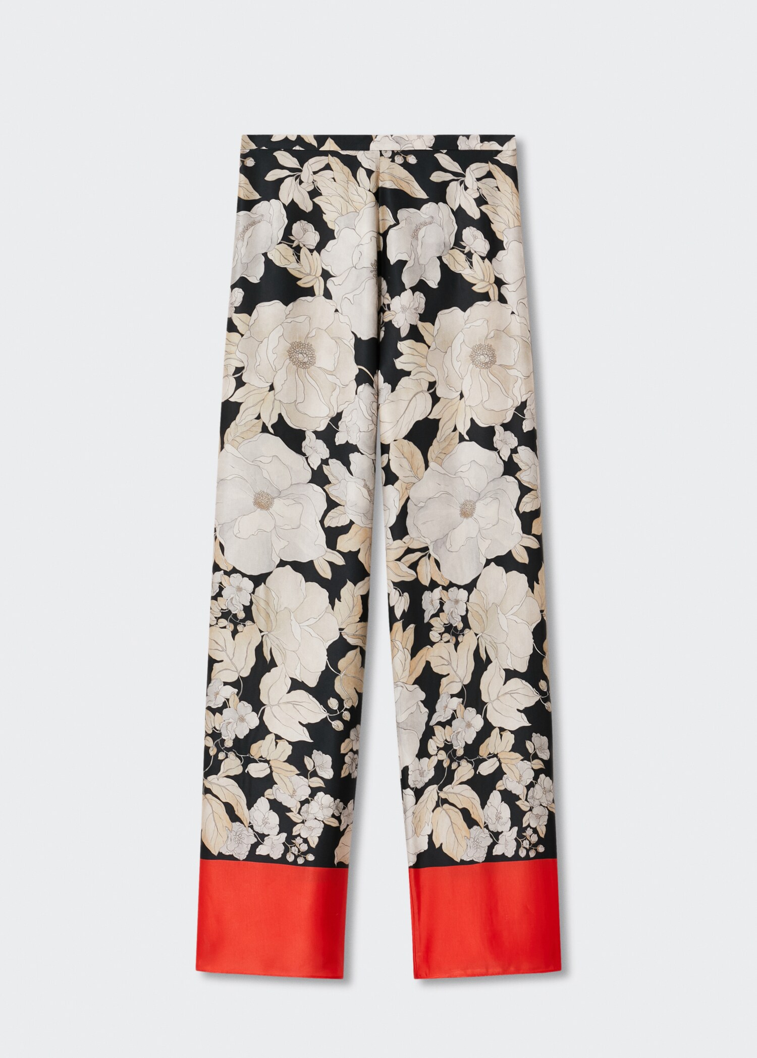 Floral print trousers - Article without model