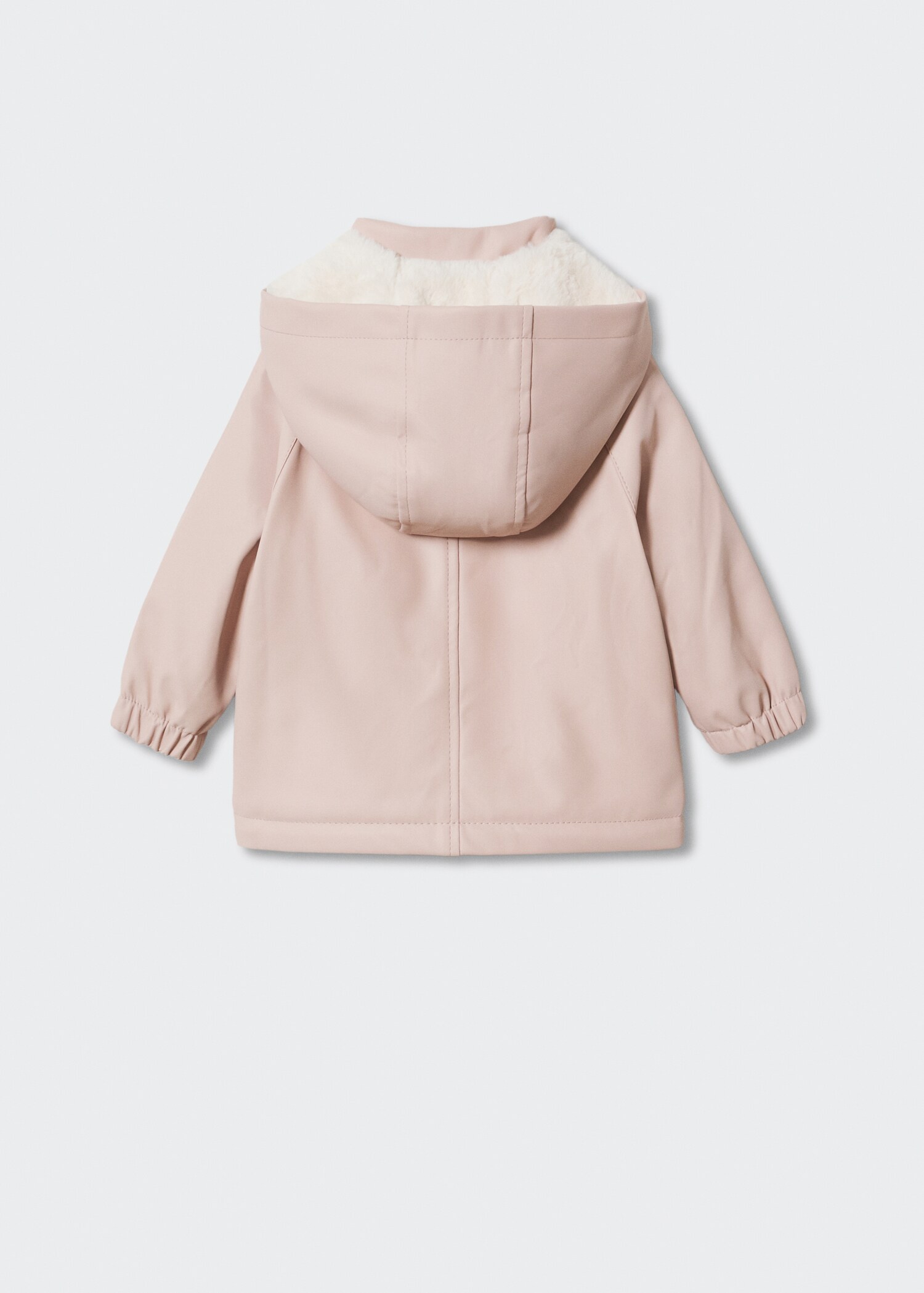 Abrigo impermeable capucha - Reverso del artículo