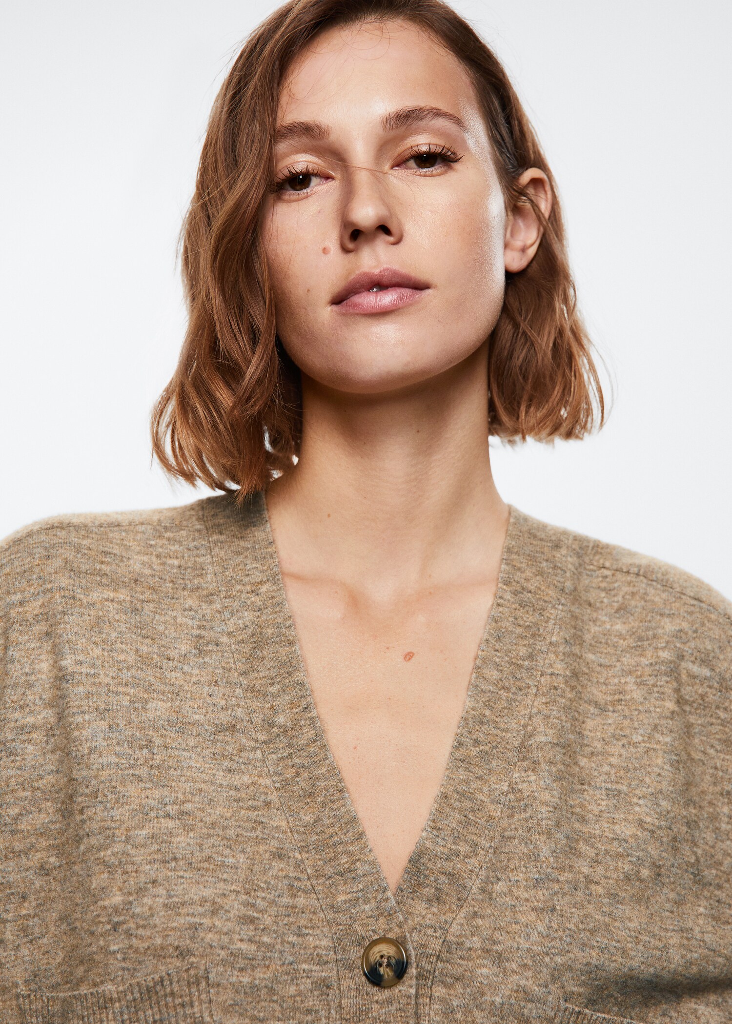 Pocket knit cardigan - Details of the article 1