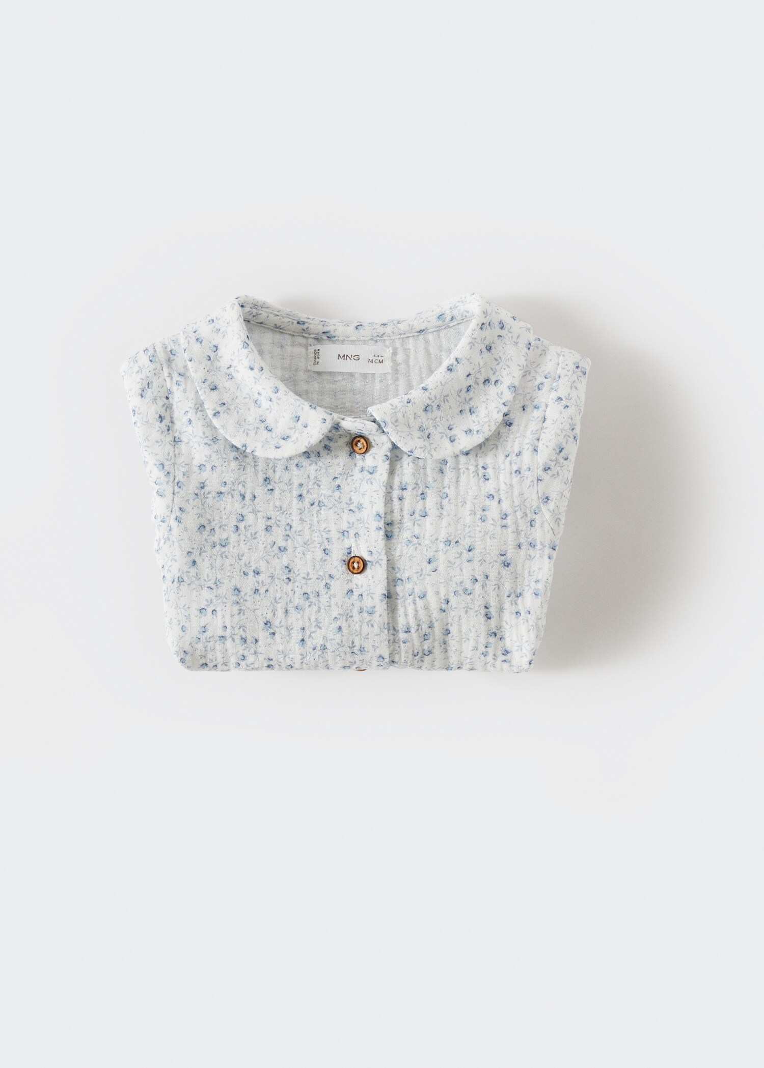 Camisa estampada algodón - Detalle del artículo 8