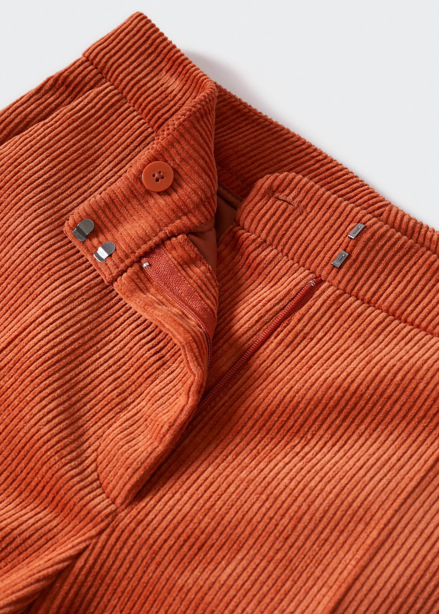 Flared corduroy trousers - Details of the article 8
