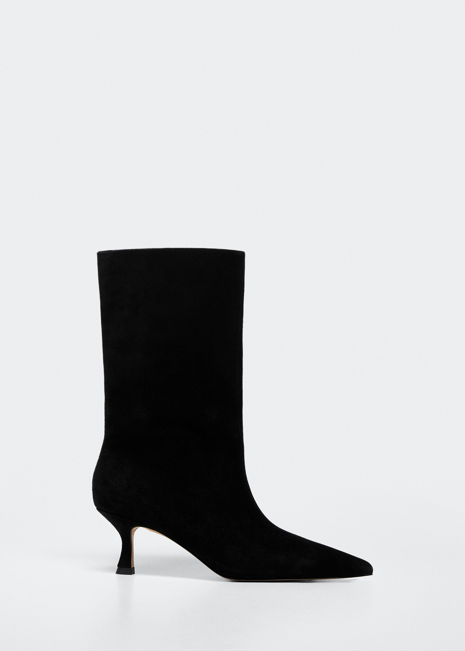 Heel leather ankle boot - Article without model