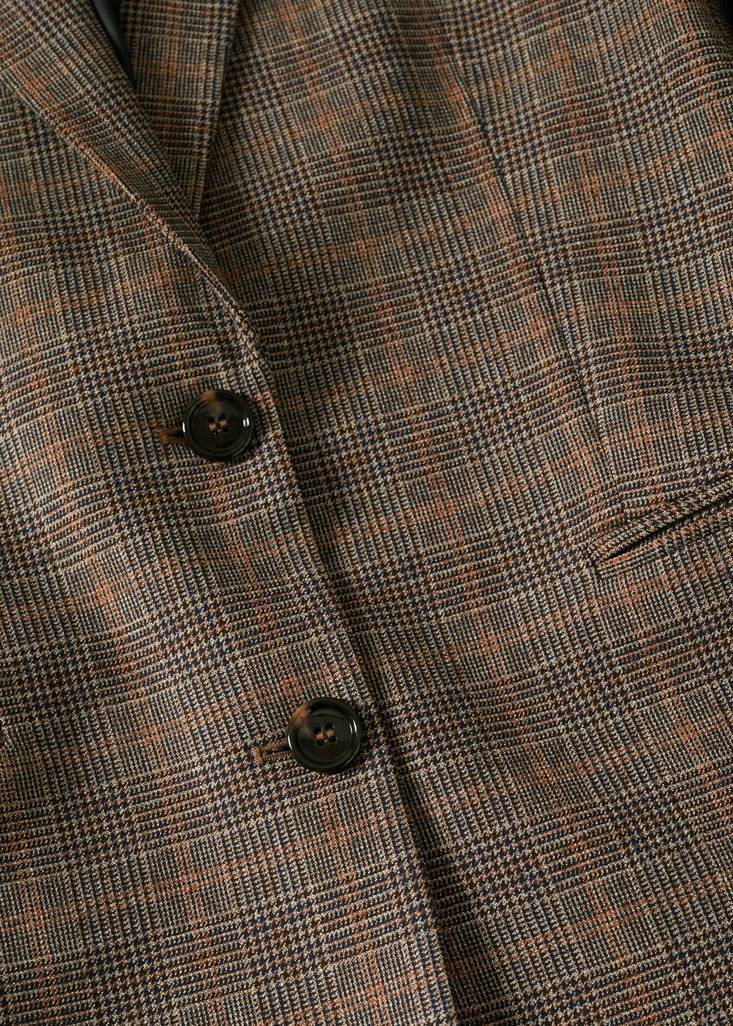 Check suit blazer - Details of the article 8