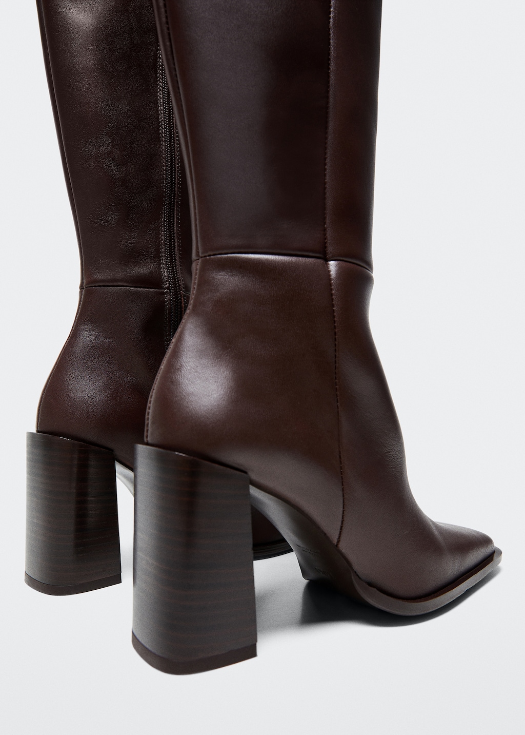 Mango brown boots online