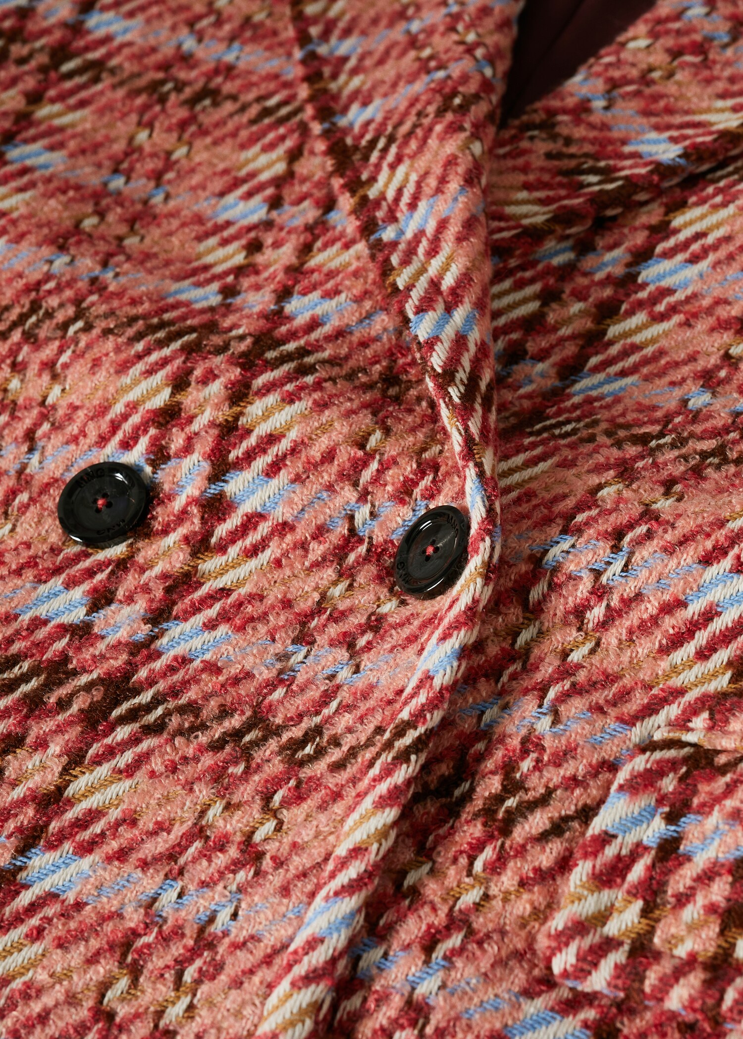 Checked tweed coat - Details of the article 8