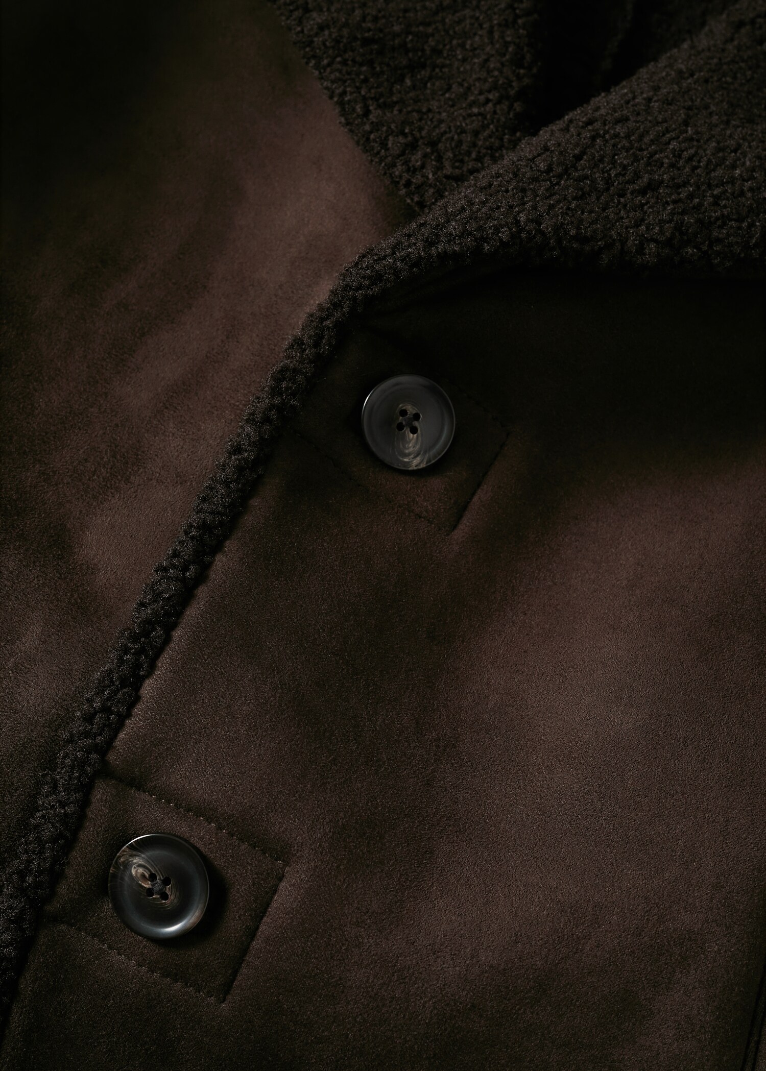 Faux shearling-lined jacket - Details of the article 8