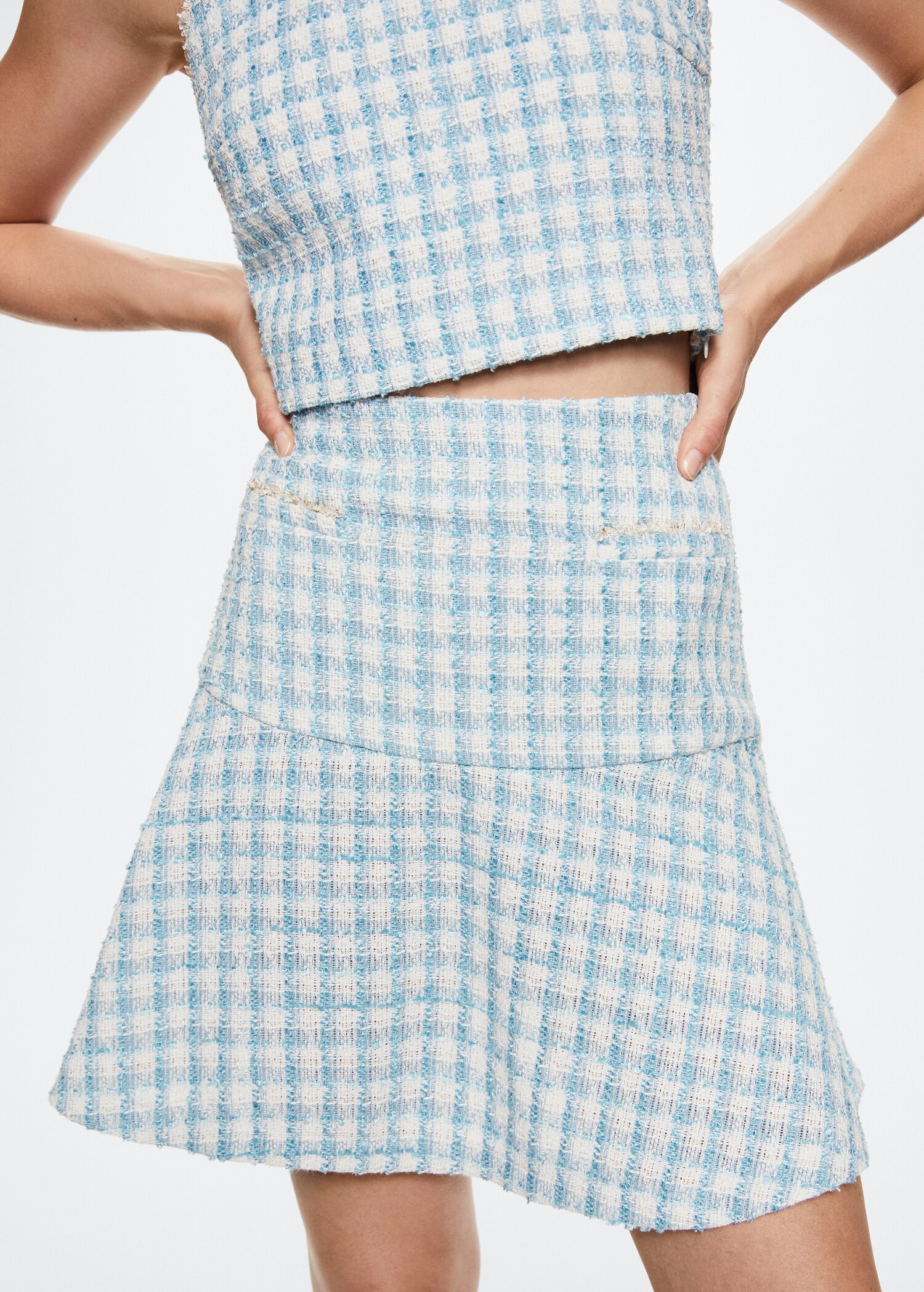 Falda tweed cuadros - Detalle del artículo 6