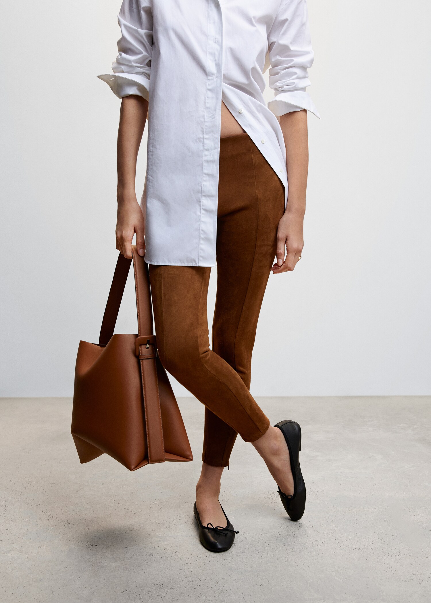 Leggings suédine - Plan moyen