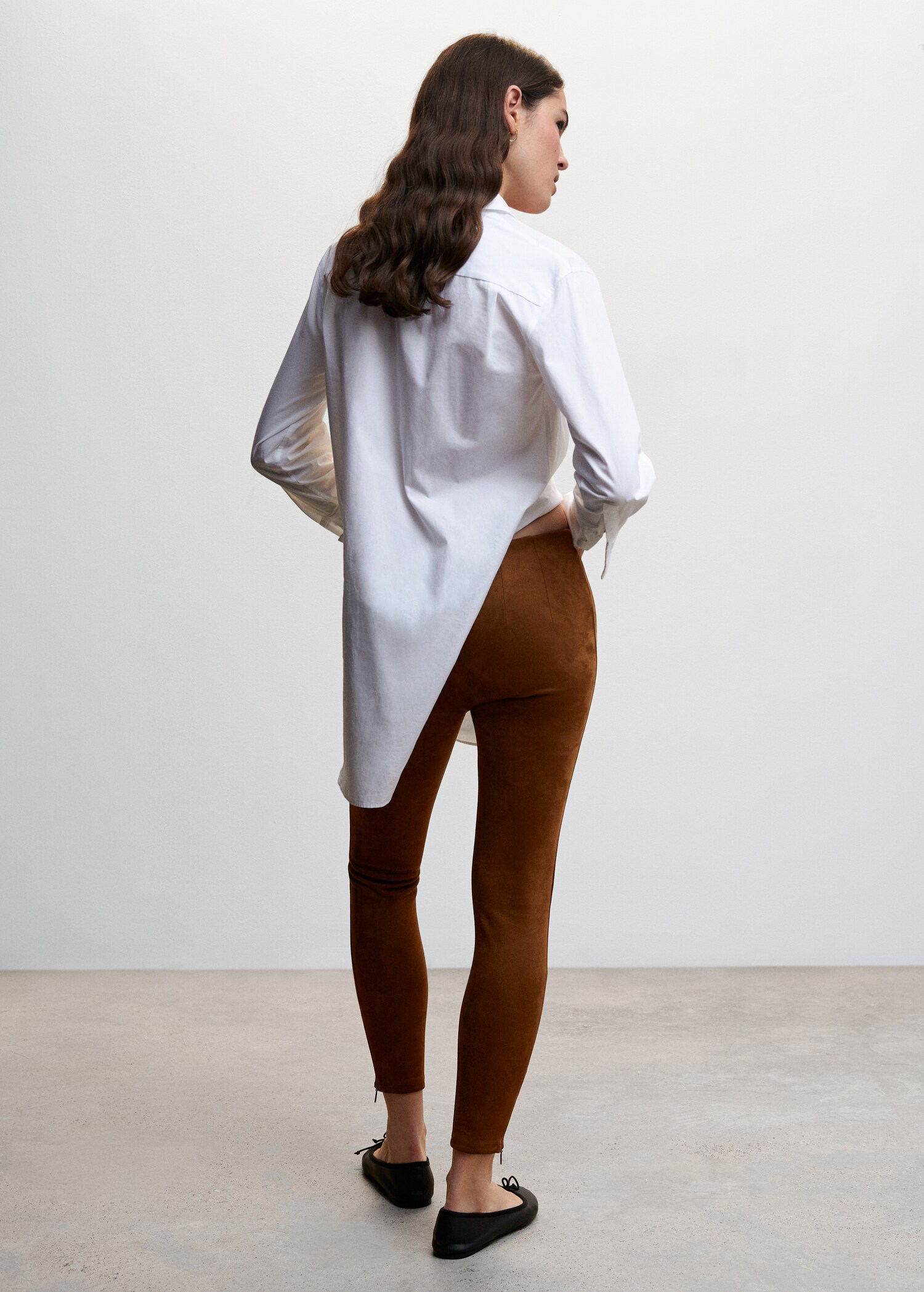 Leggings suédine - Verso de l’article