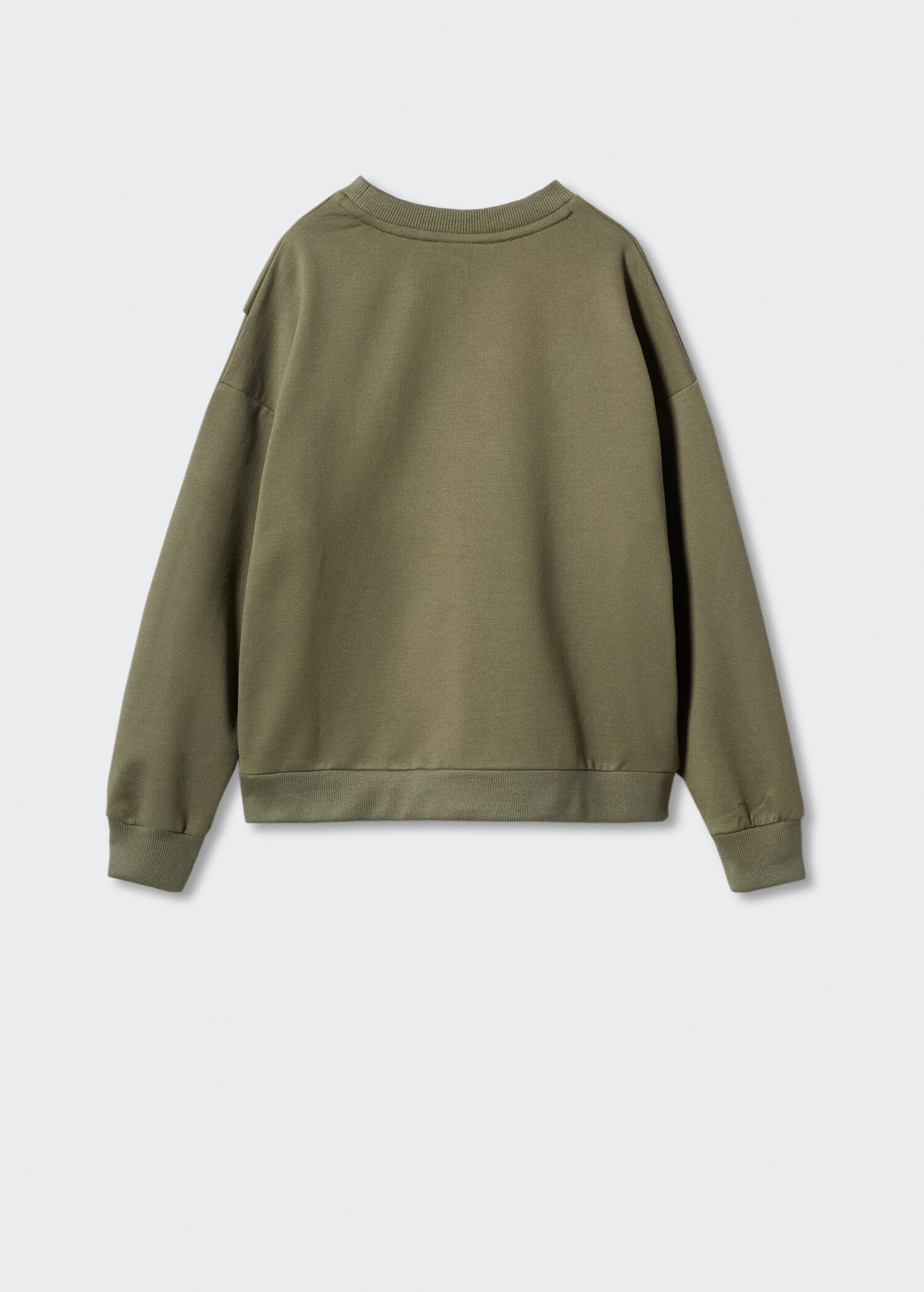 Sudadera algodón volante - Reverso del artículo