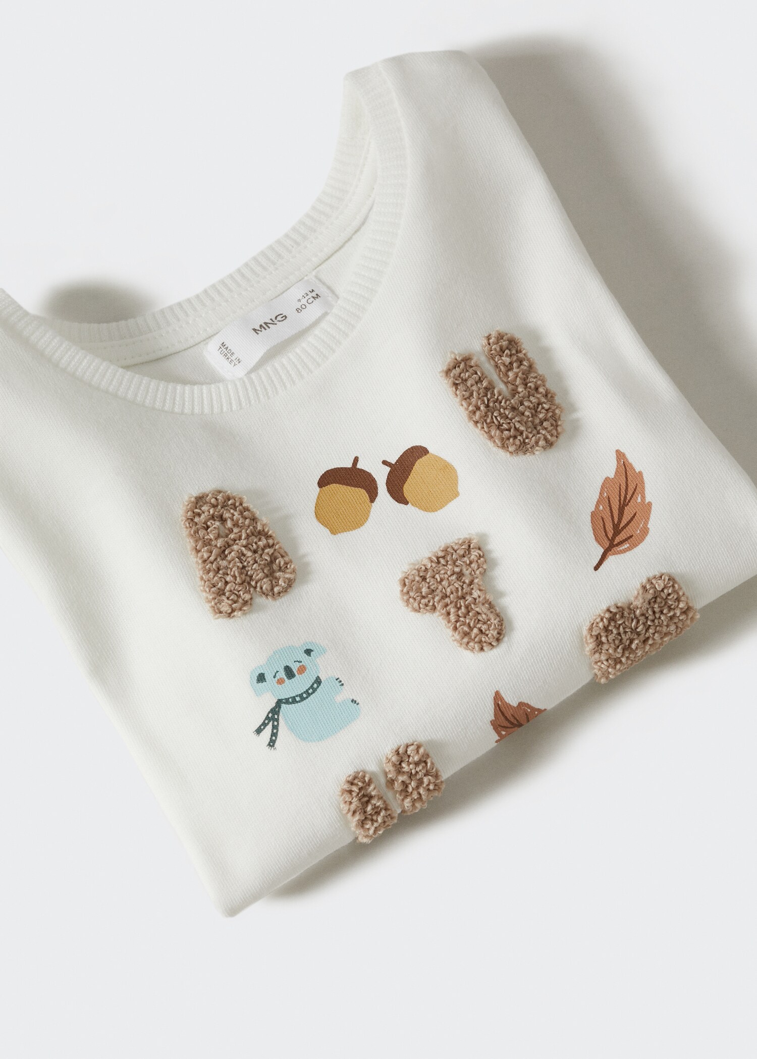 Long-sleeve textured t-shirt - Details of the article 8