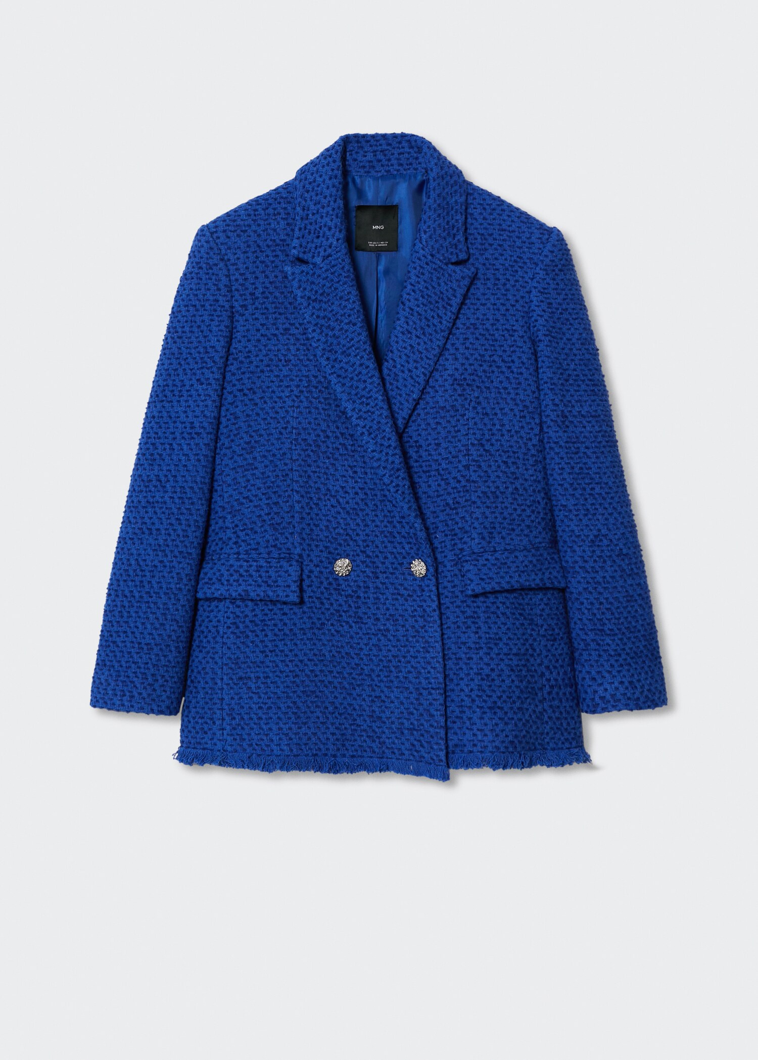 Tweed jacket with jewel buttons - Article without model