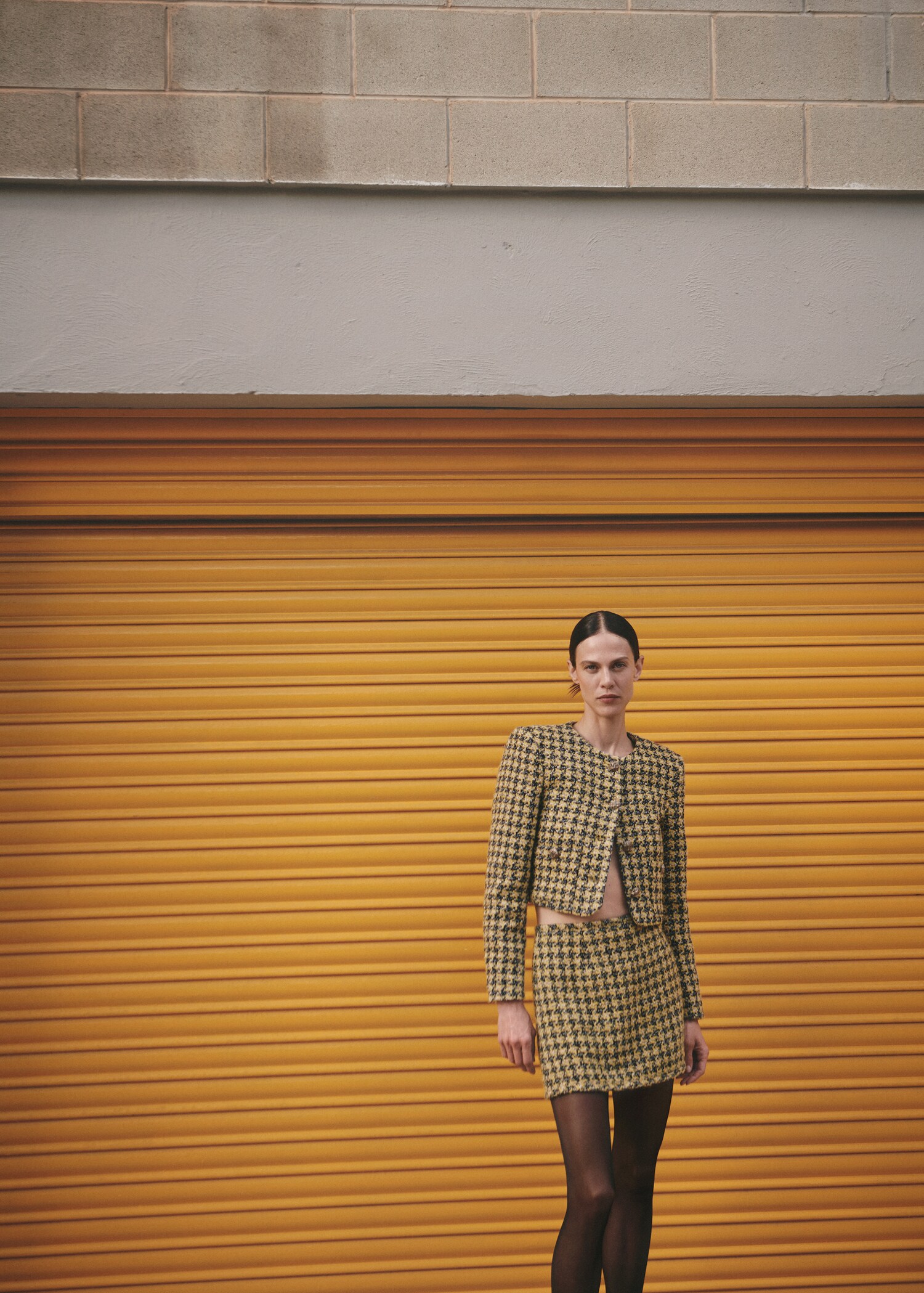 Falda tweed cremallera - Detalle del artículo 6