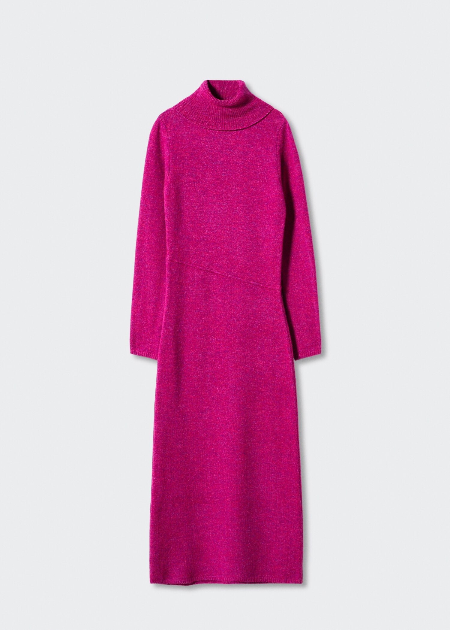 Vestido punto cuello vuelto - Artículo sin modelo