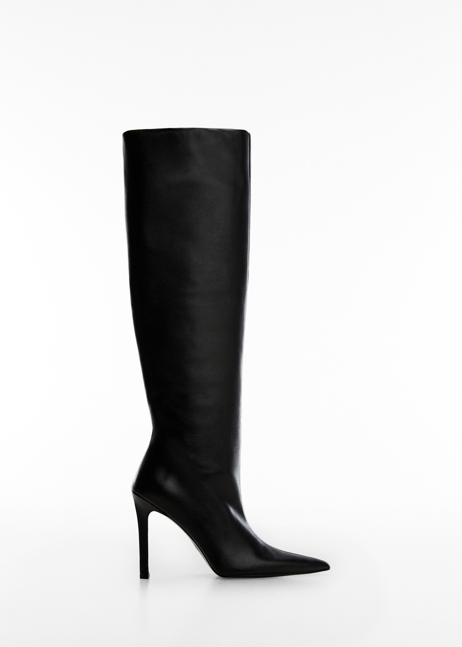 Bota de pele de salto alto - Artigo sem modelo