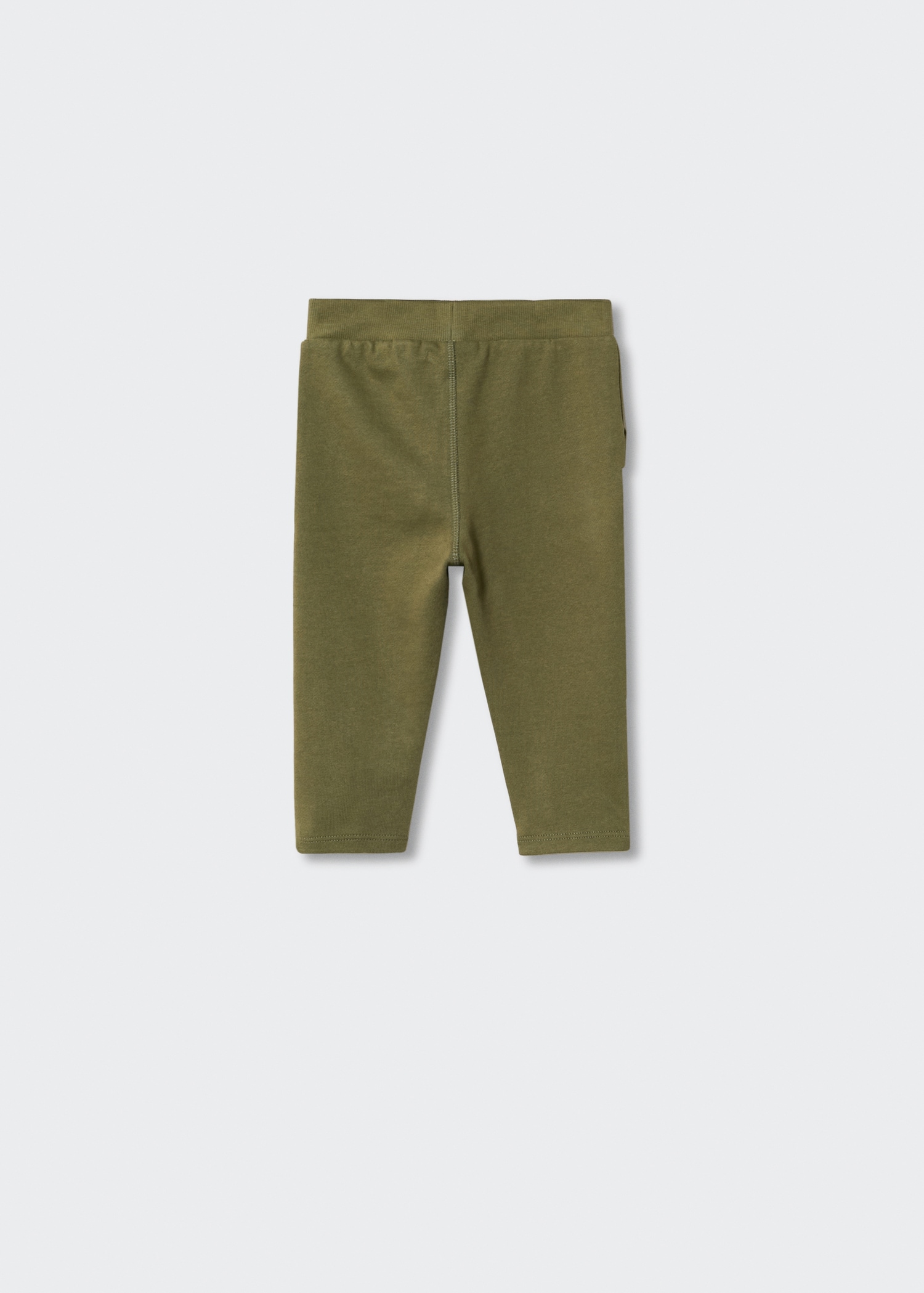 Cotton jogger-style trousers - Reverse of the article