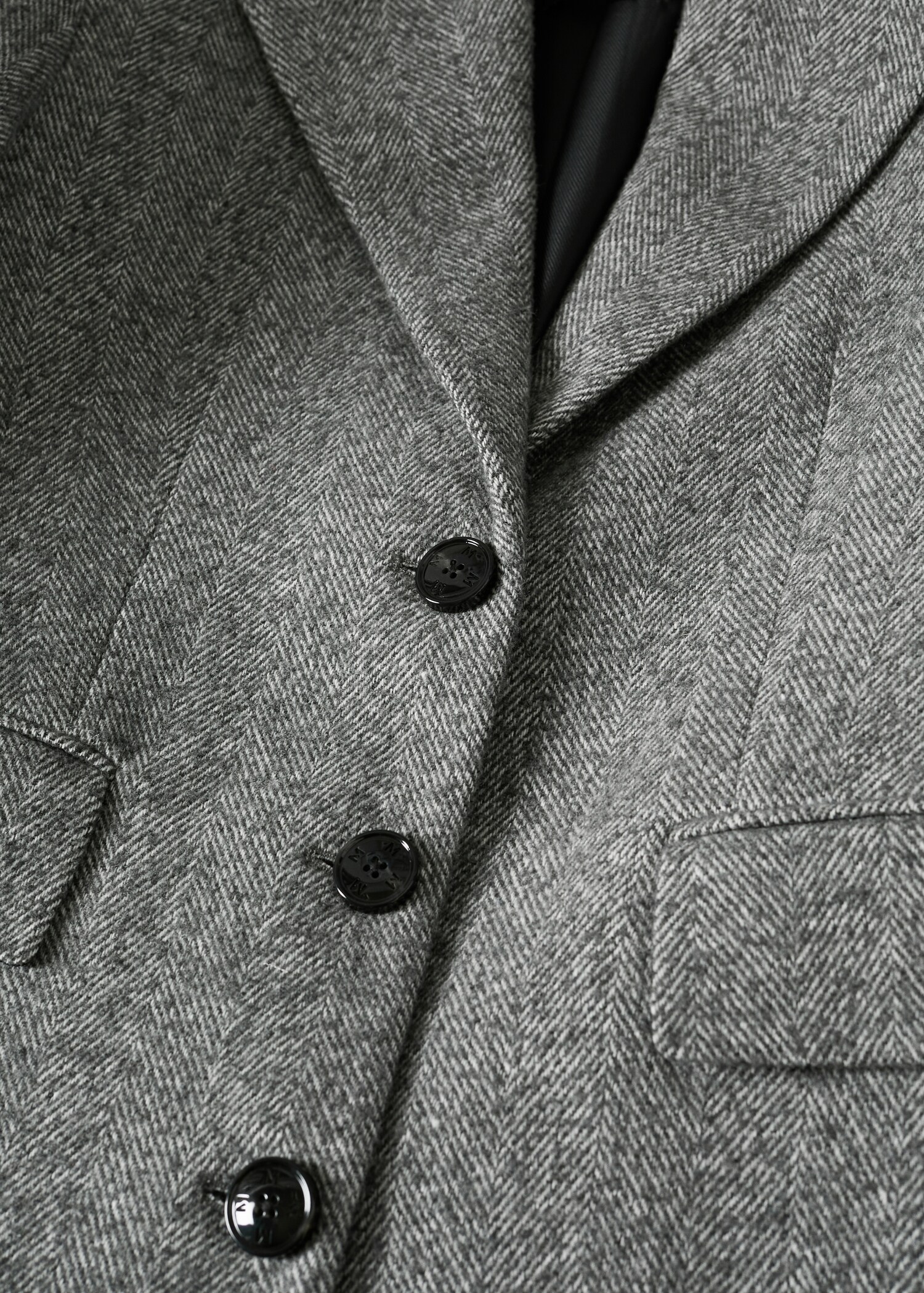Manteau oversize chevron - Détail de l'article 8