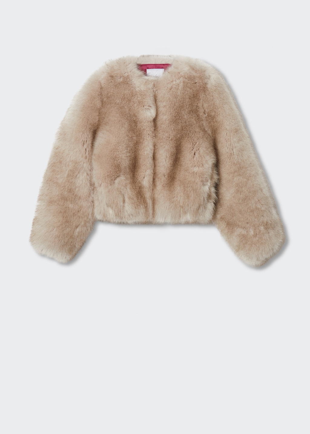 Fur effect jacket - Women | MANGO Kosovo Fur effect jacket - Women | MANGO Kosovo