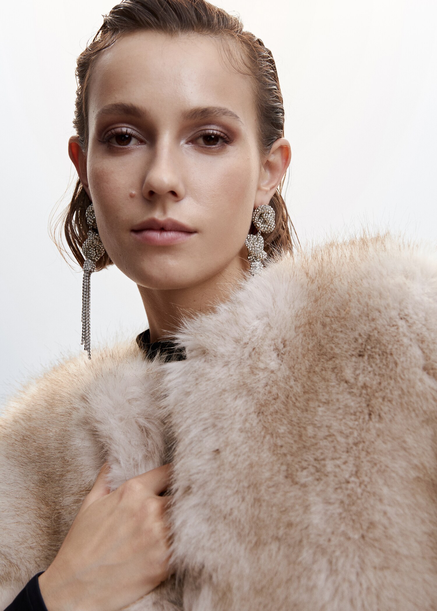 Fur effect jacket - Details of the article 1