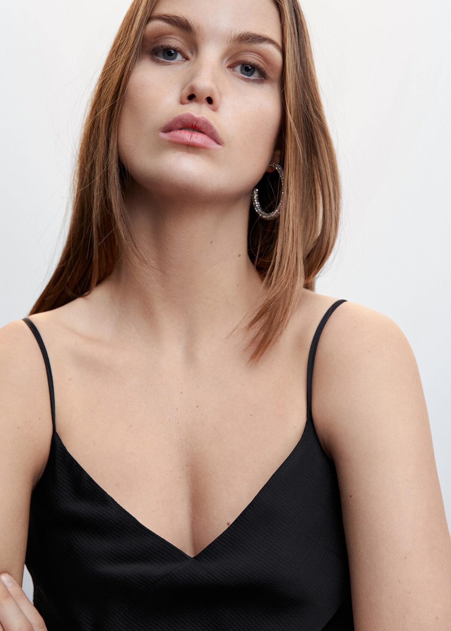 Asymmetric hem dress - Details of the article 1