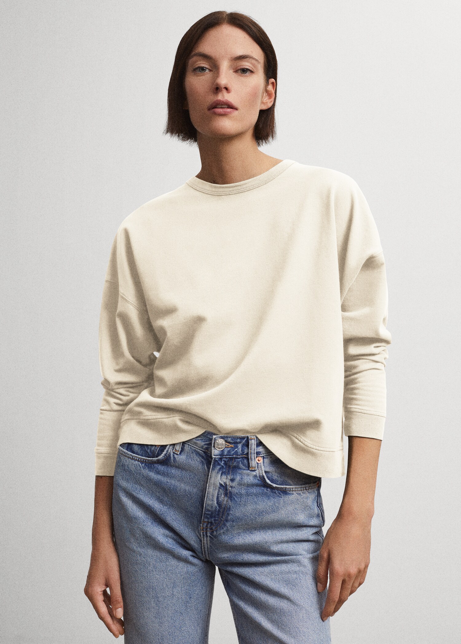 Sweatshirt aus Bio-Baumwolle - Detail des Artikels 1