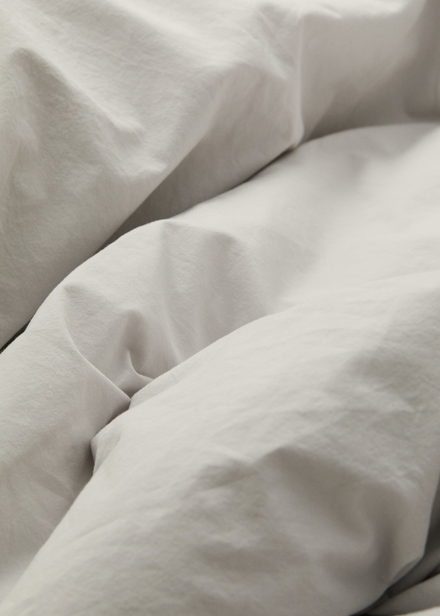Bettbezug aus gewaschener Baumwolle für 135/140 cm Bett - Detail des Artikels 2