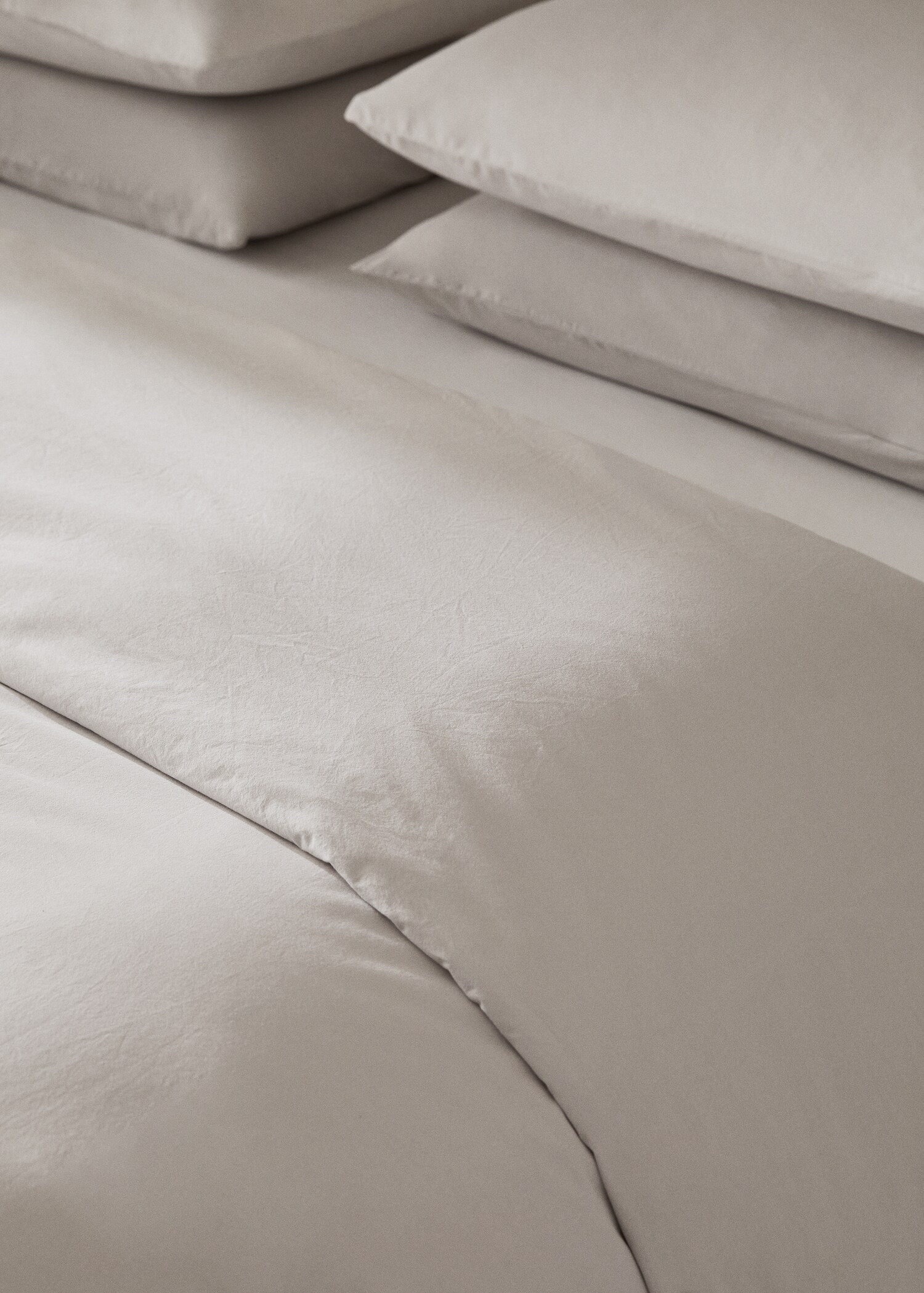Bettbezug aus gewaschener Baumwolle für 135/140 cm Bett - Detail des Artikels 9