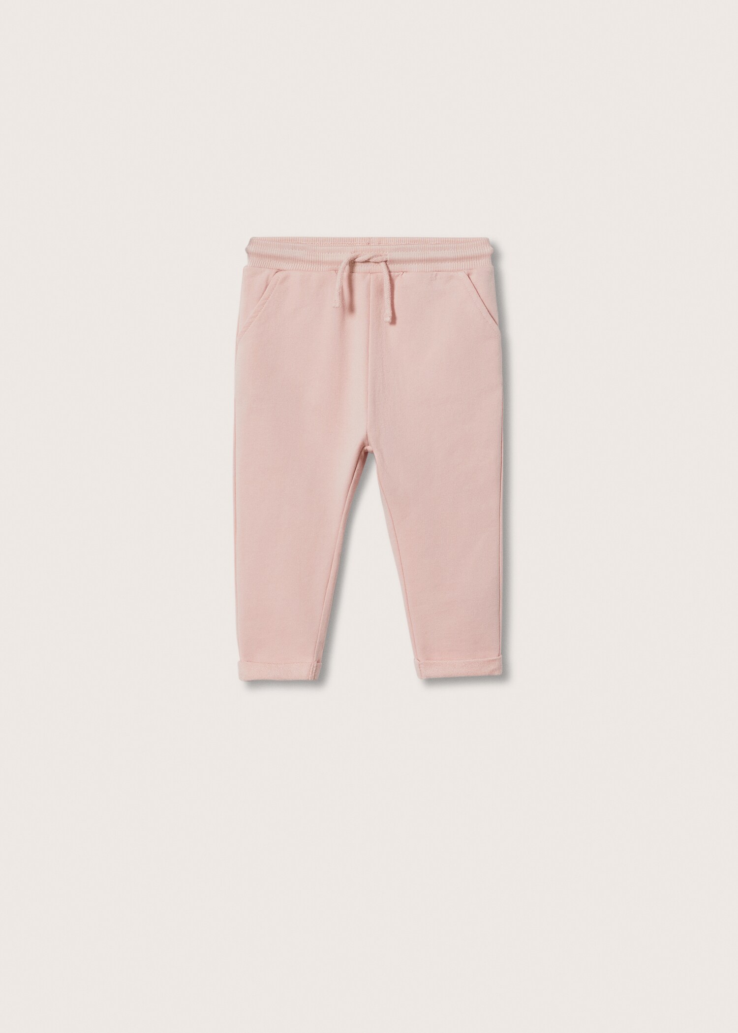 Cotton jogger-style trousers - Article without model