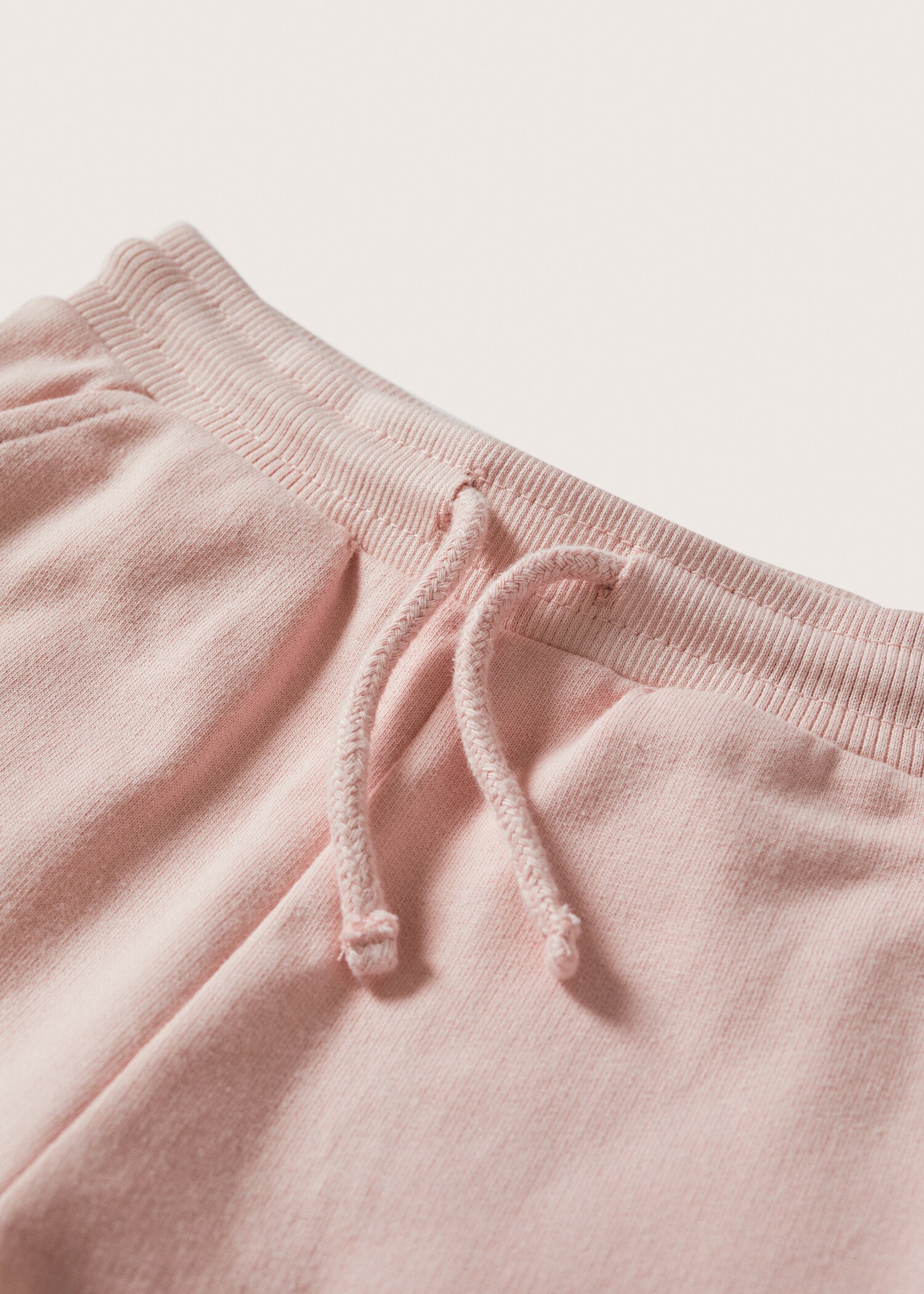 Cotton jogger-style trousers - Details of the article 8