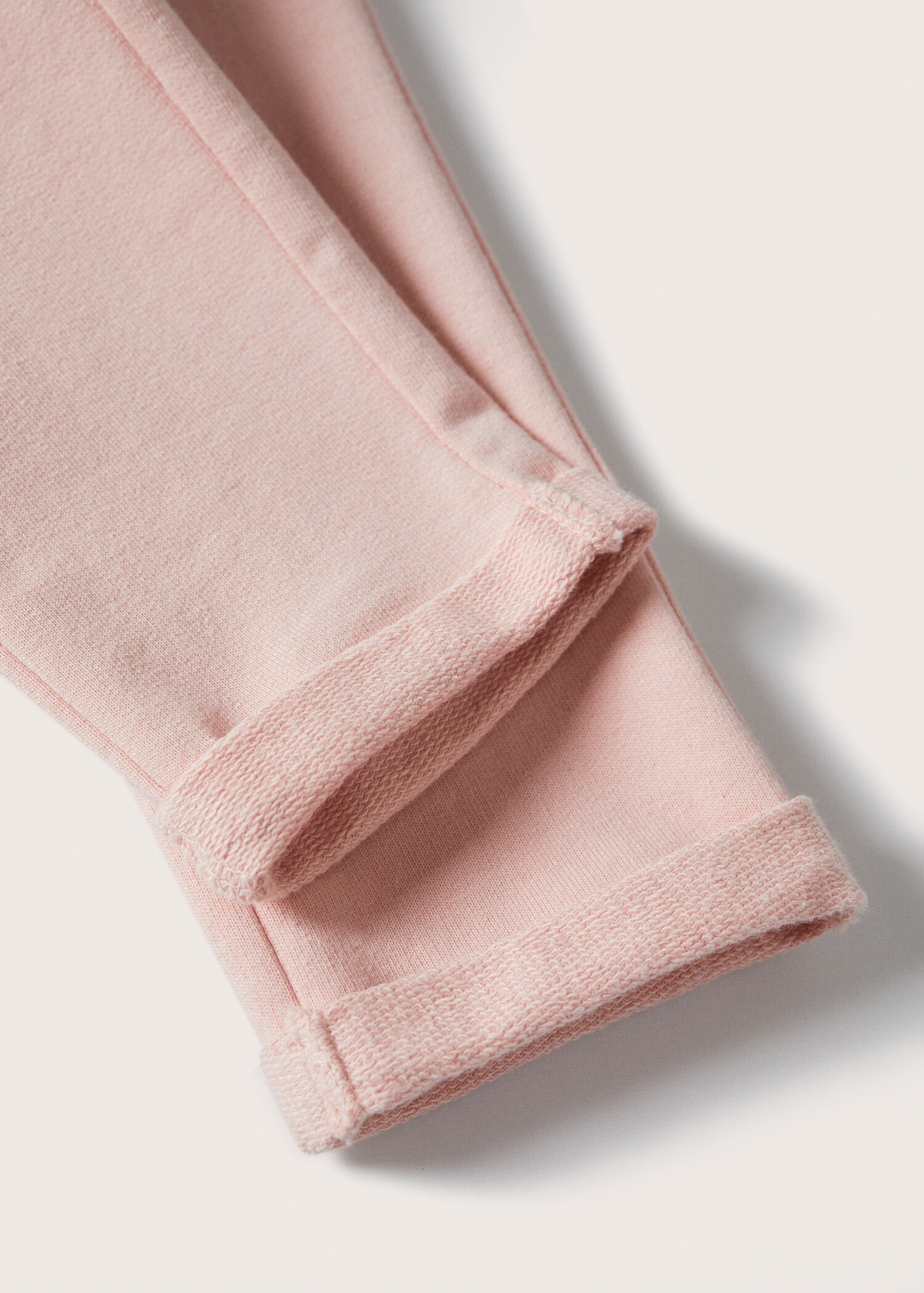 Cotton jogger-style trousers - Details of the article 9