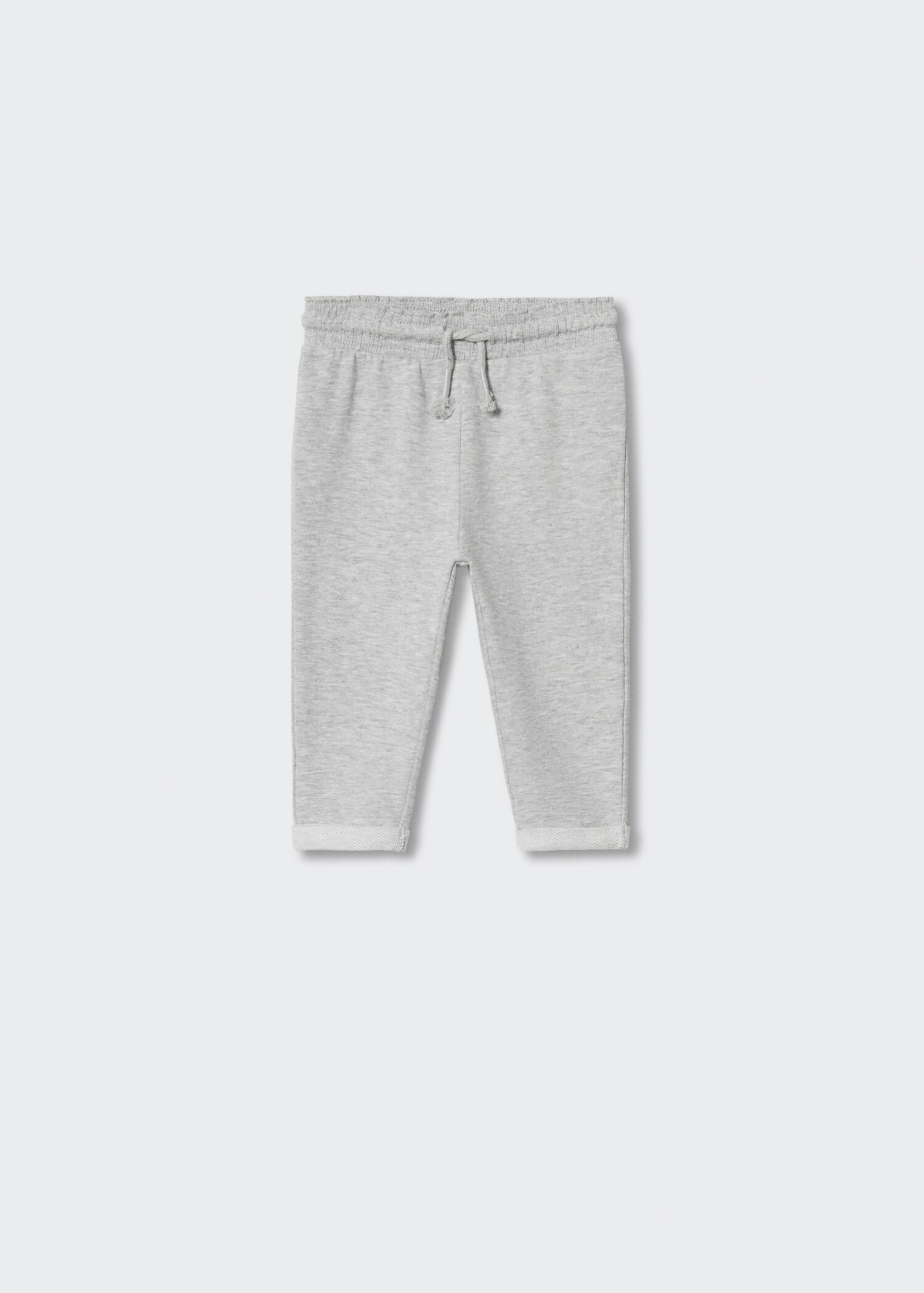 Cotton jogger-style trousers - Article without model