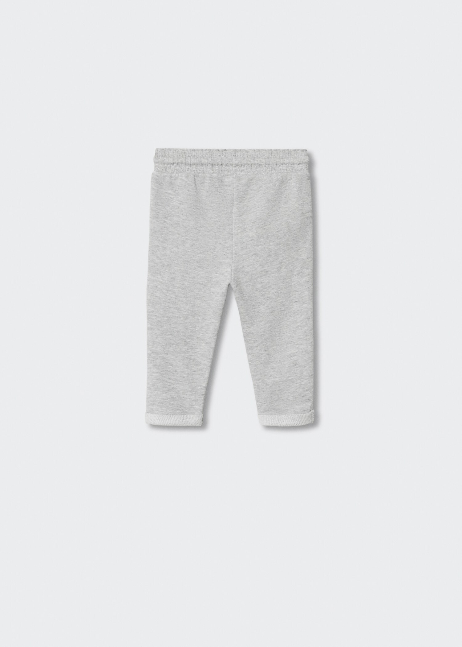 Cotton jogger-style trousers - Reverse of the article
