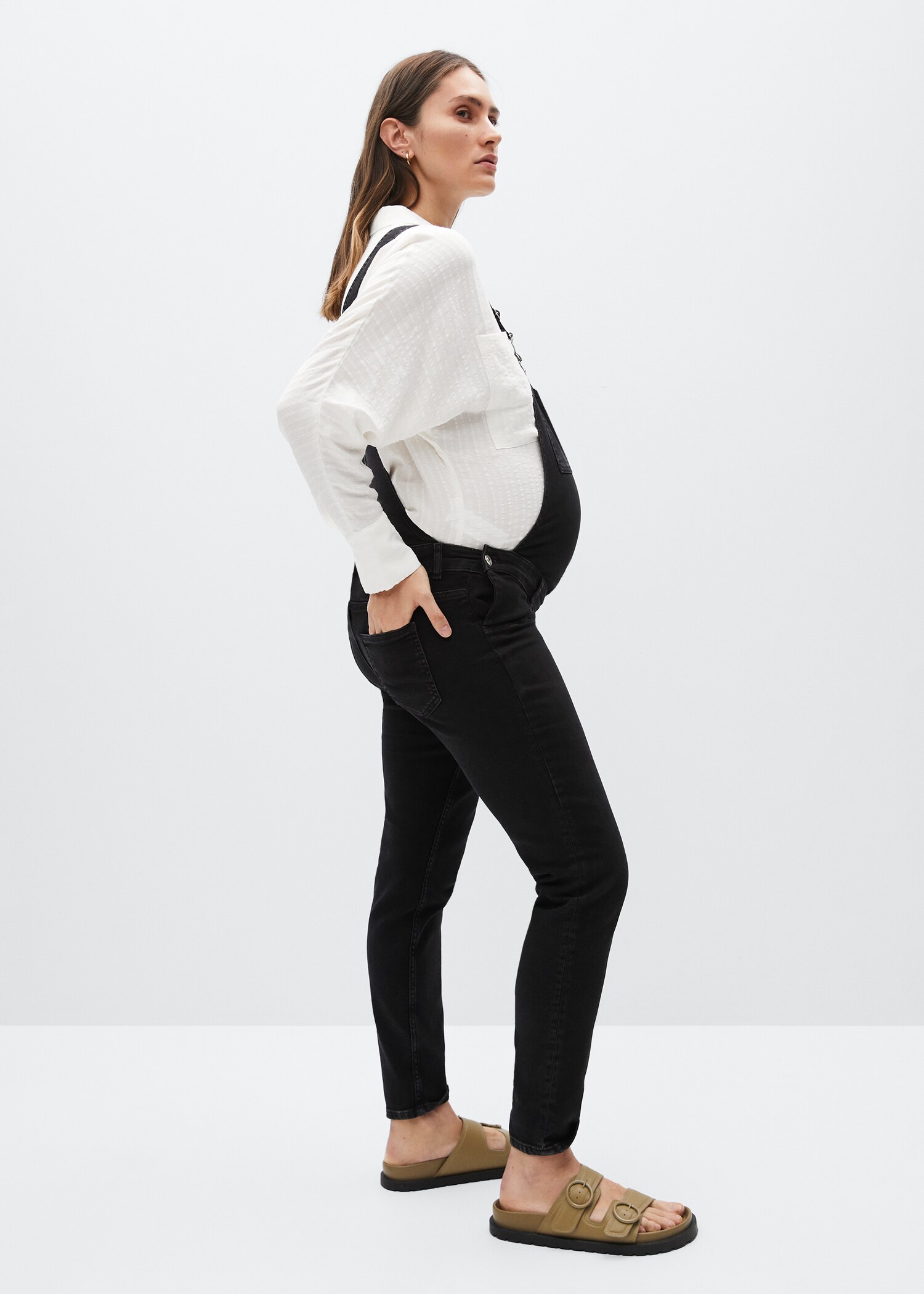 Maternity dungaree - Reverse of the article