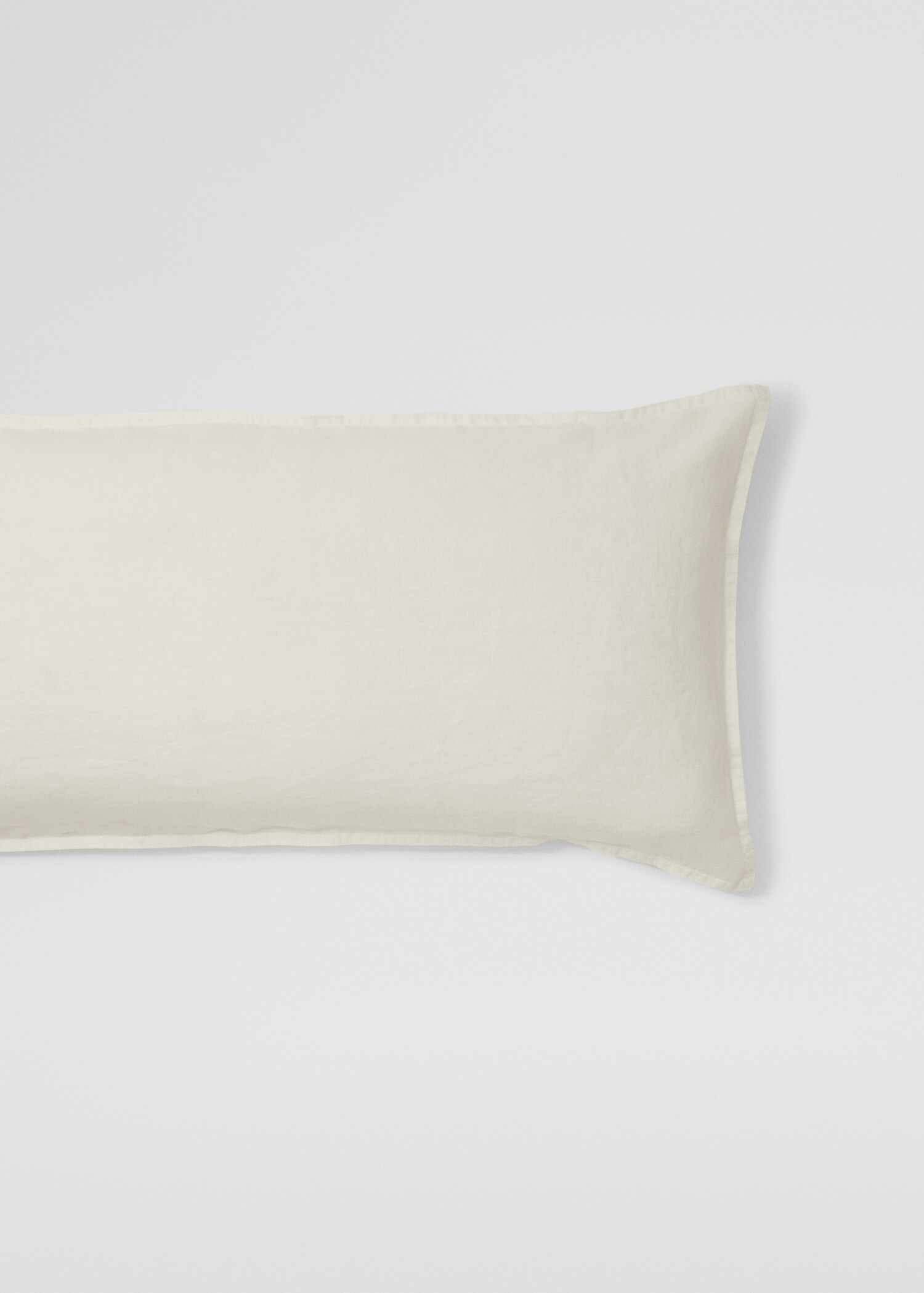 Kopfkissenhülle aus 100 % Leinen 45 x 110 cm - Artikel ohne Model