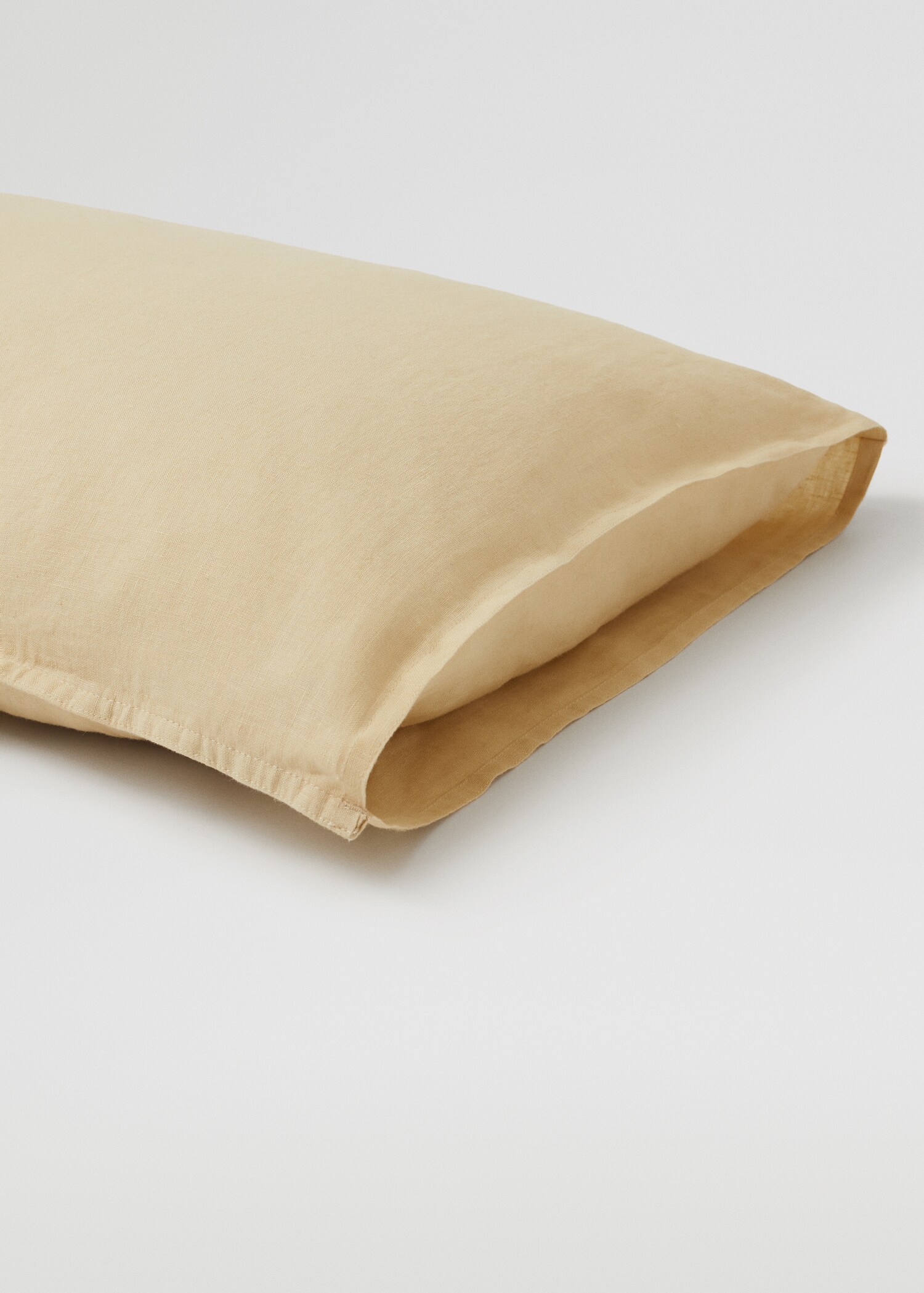 Kopfkissenhülle aus 100 % Leinen 45 x 110 cm - Mittlere Ansicht