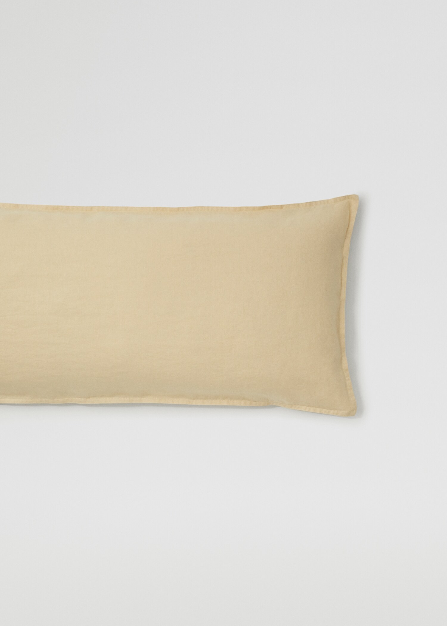 Kopfkissenhülle aus 100 % Leinen 45 x 110 cm - Artikel ohne Model