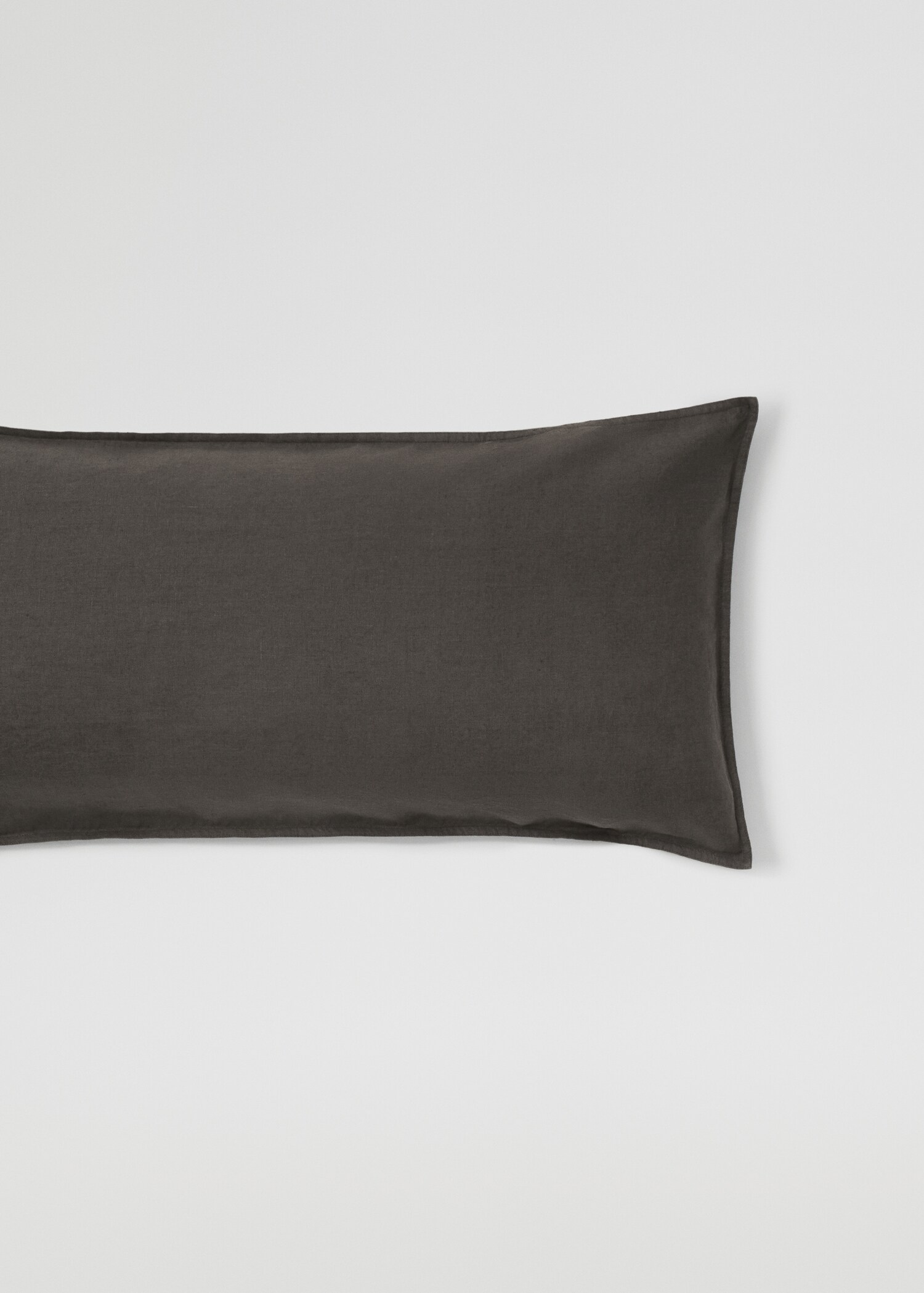 Kopfkissenhülle aus 100 % Leinen 45 x 110 cm - Artikel ohne Model