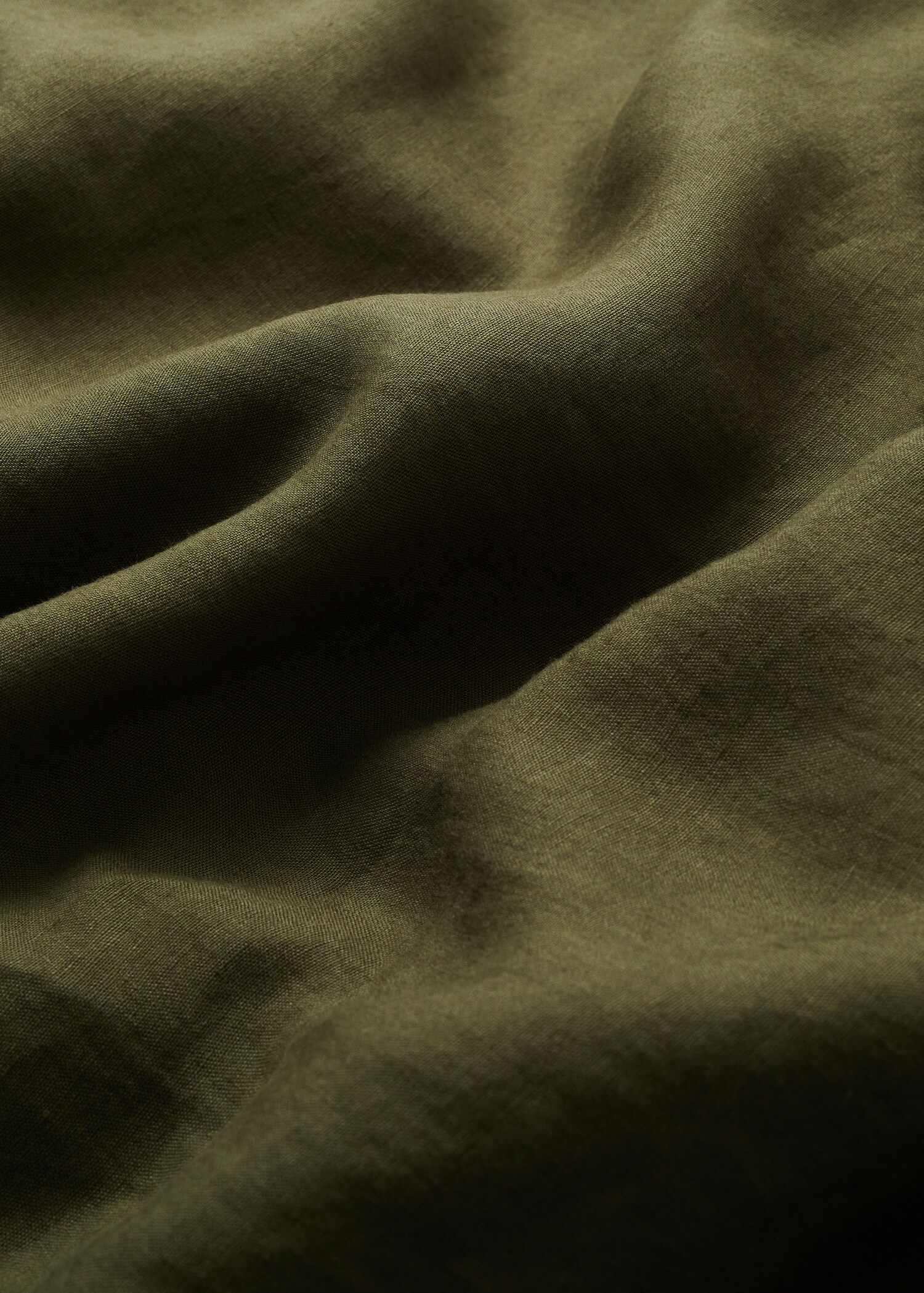 Spannbettbezug aus 100 % Leinen 160 x 200 x 30 cm - Detail des Artikels 3