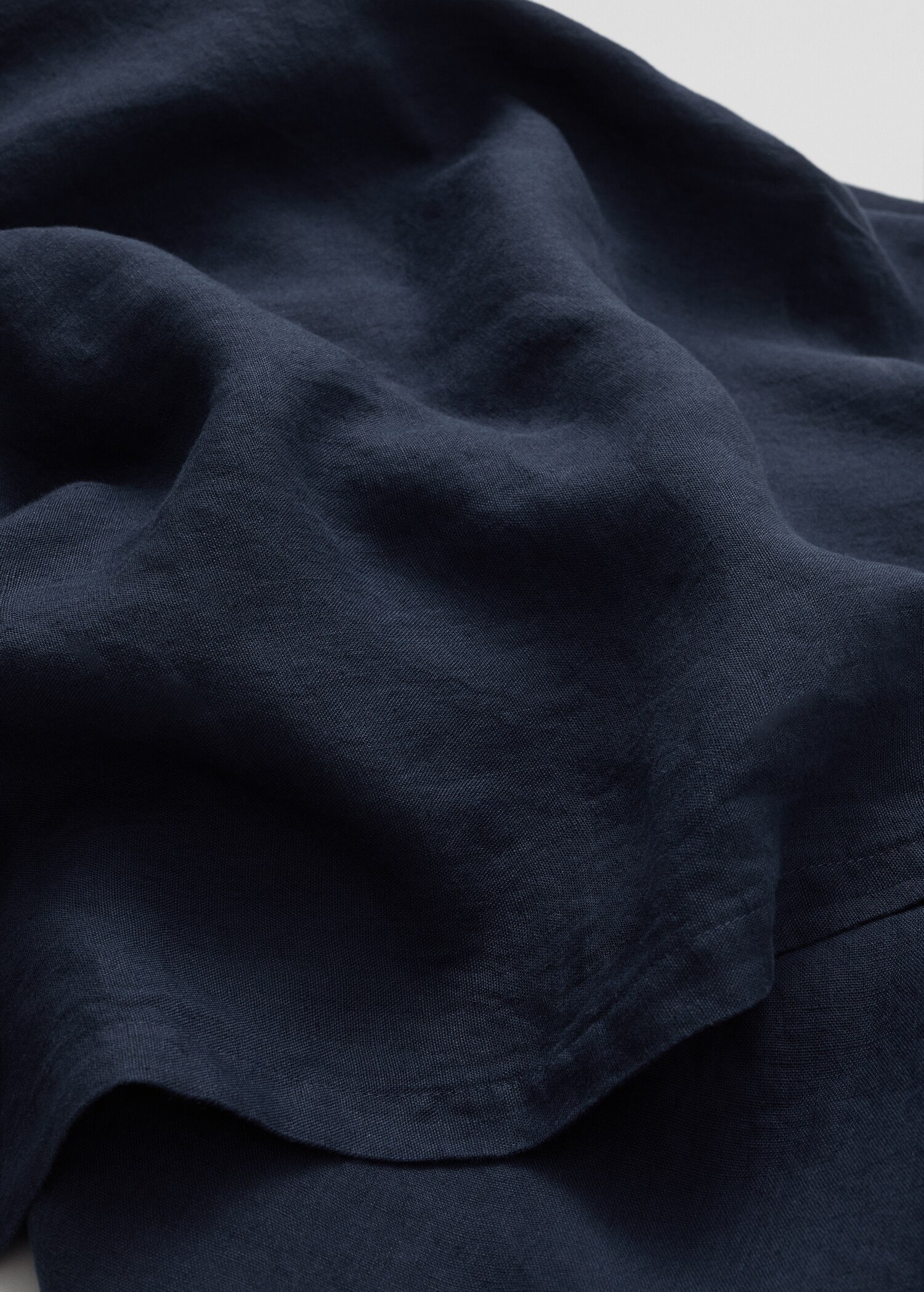 Spannbettbezug aus 100 % Leinen 160 x 200 x 30 cm - Detail des Artikels 3