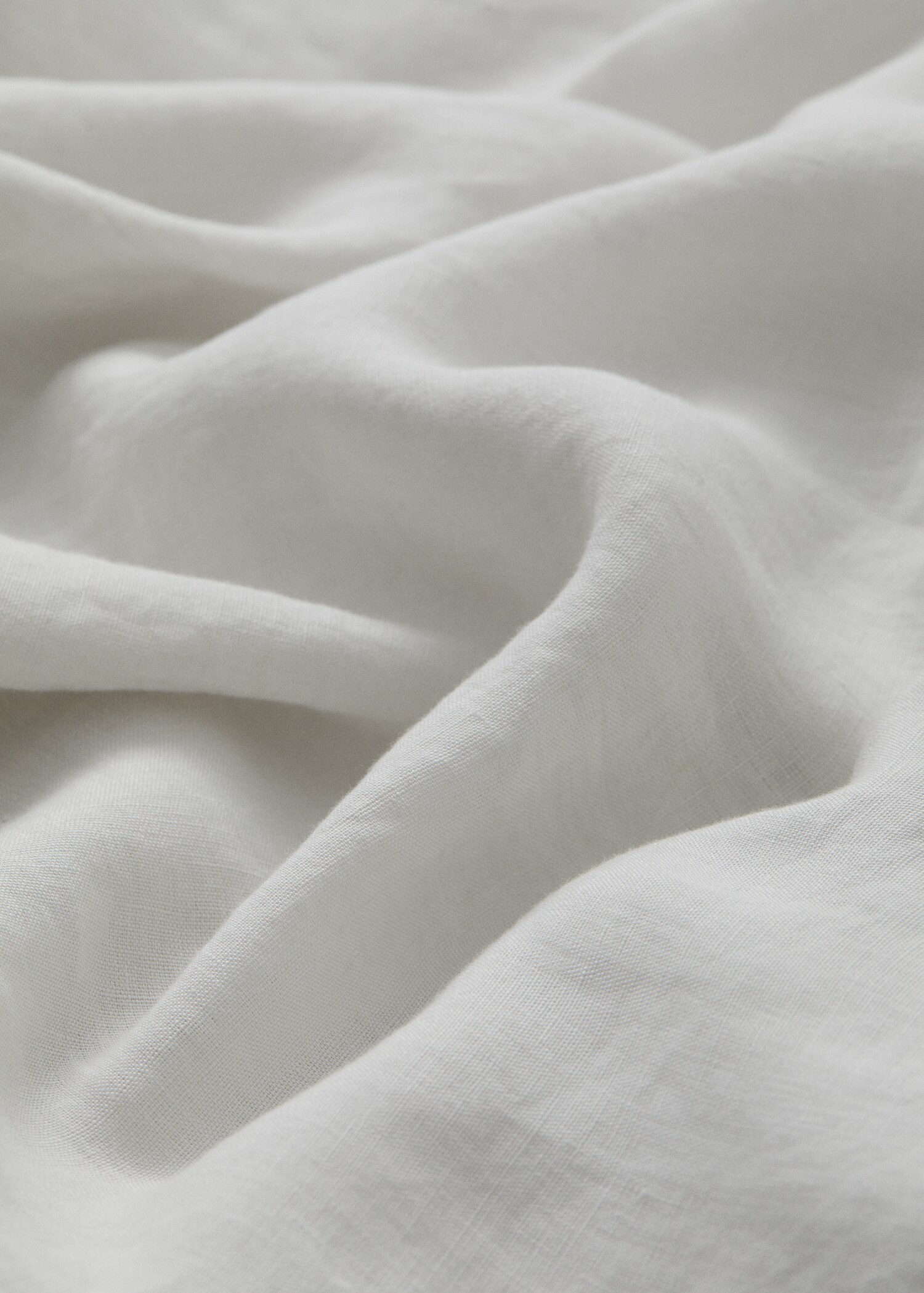 Spannbettbezug aus 100 % Leinen 160 x 200 x 30 cm - Detail des Artikels 3