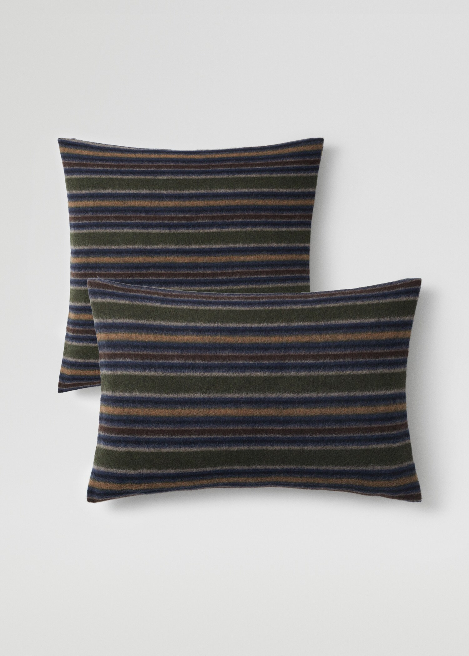 Kussenhoes met streepjestextuur 50x75 cm - Middenvlak
