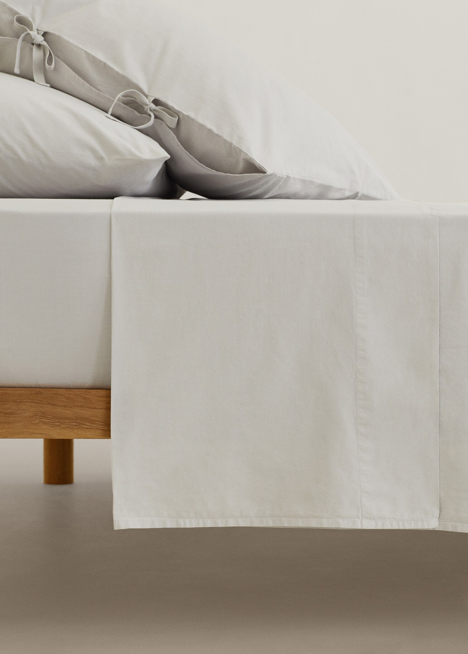 Lenzuolo superiore cotone lavato 210x280 cm - Piano medio